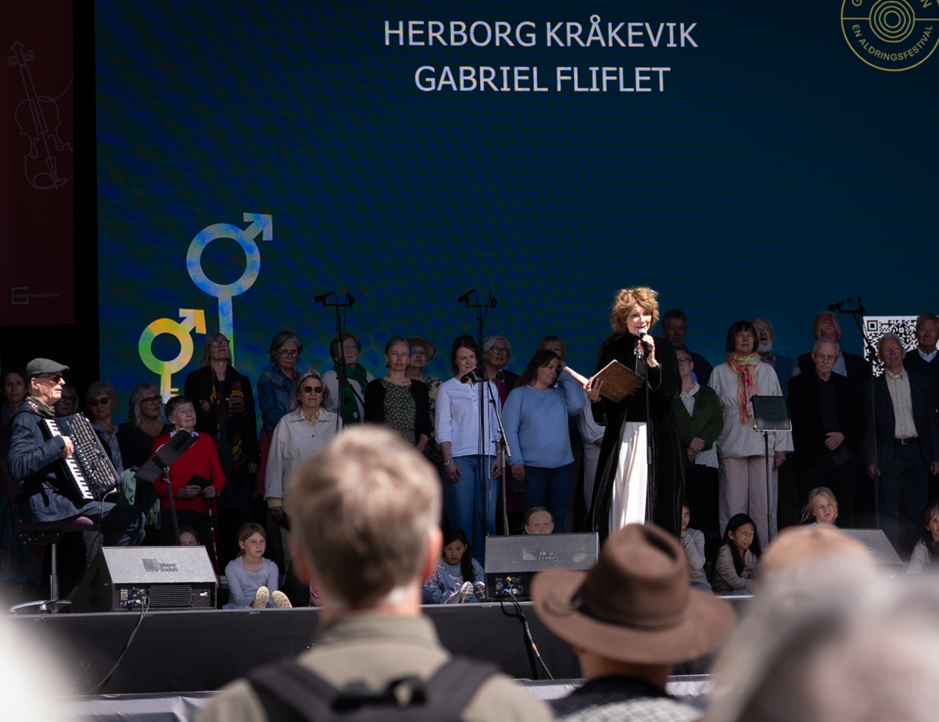 Generasjonssang. Foto: Monika Kolstad
