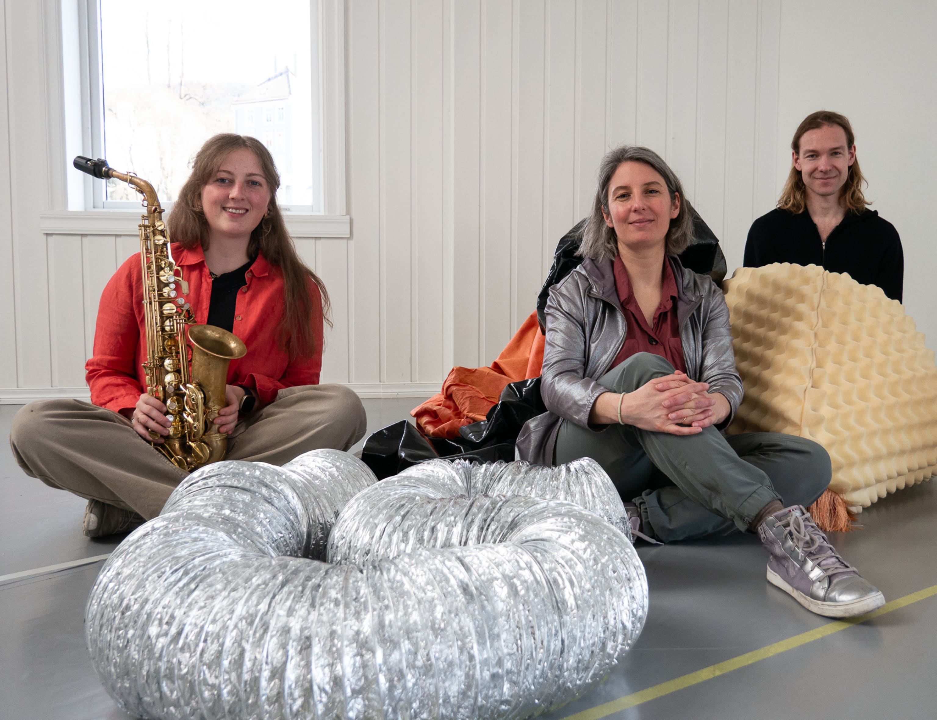 (f.v.) Heidi Kvelvane, Eva Pfitzenmaier & Mathias Stoltenberg. Foto: Helen Göpfert