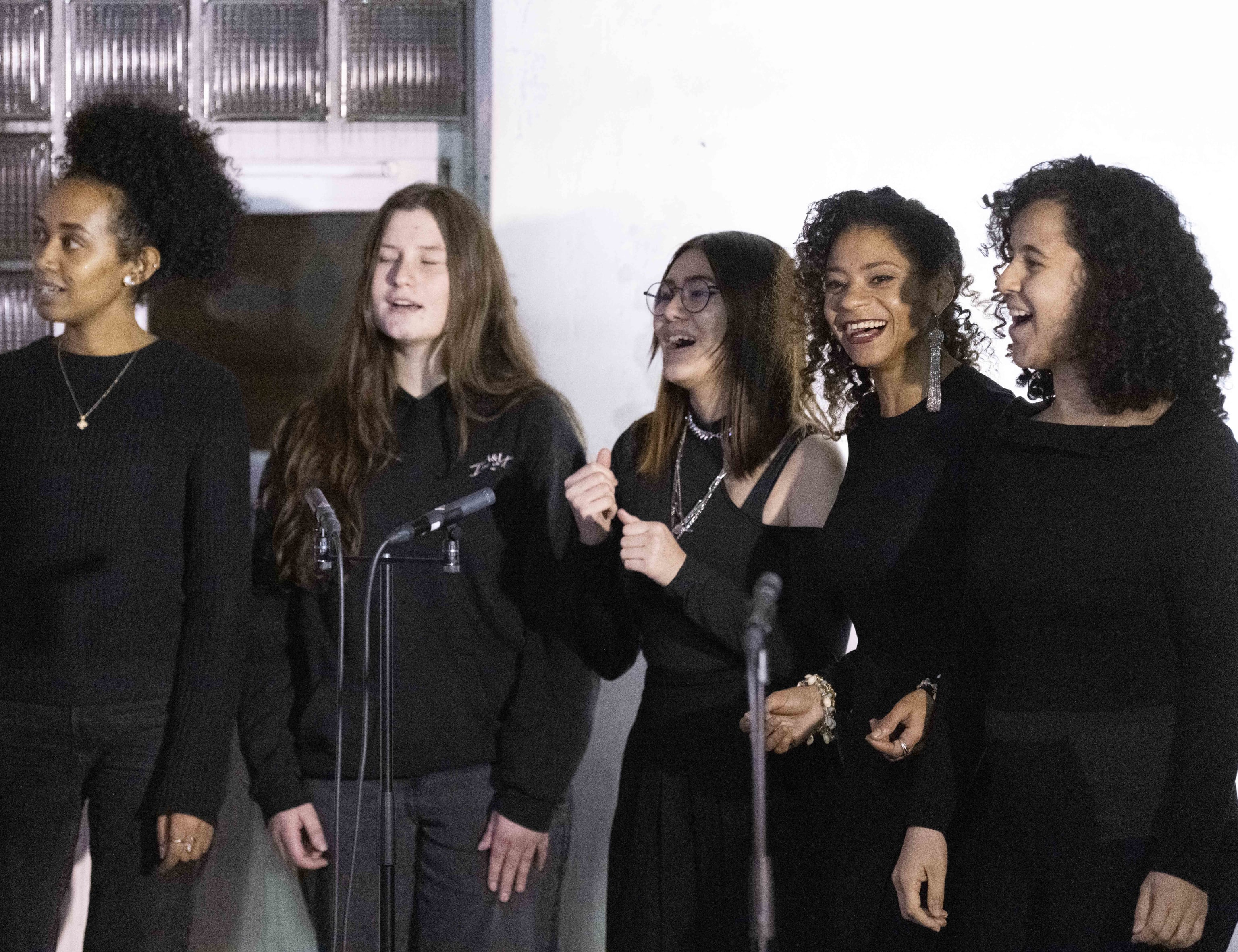 Voices Of Papillon Started In September 2021. They Invite More Women To Join The Choir. Here From Their Very First Concert At Bergen Kjøtt In November 2021. Photo: Thor Brødreskift.