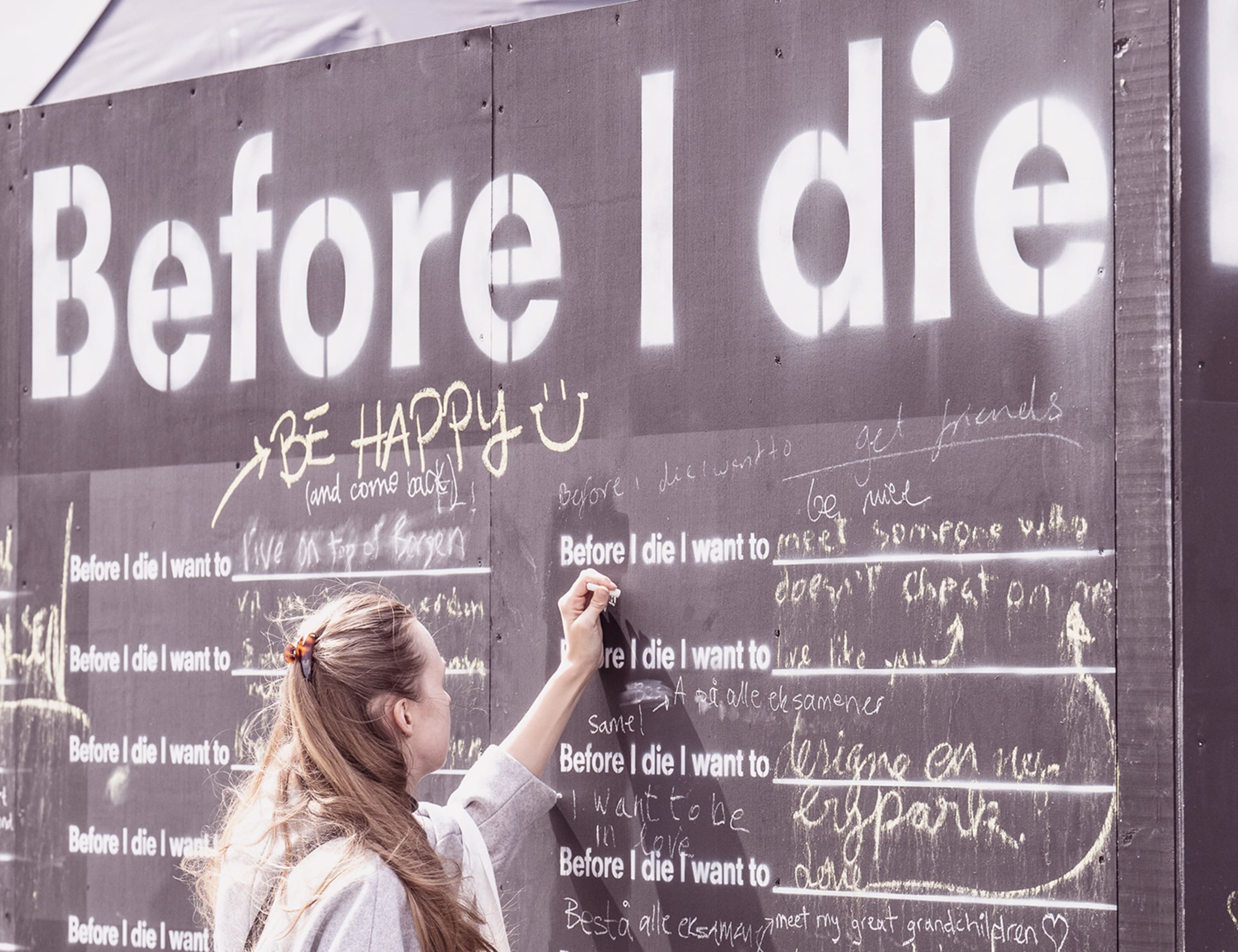 Before I Die - Festival square