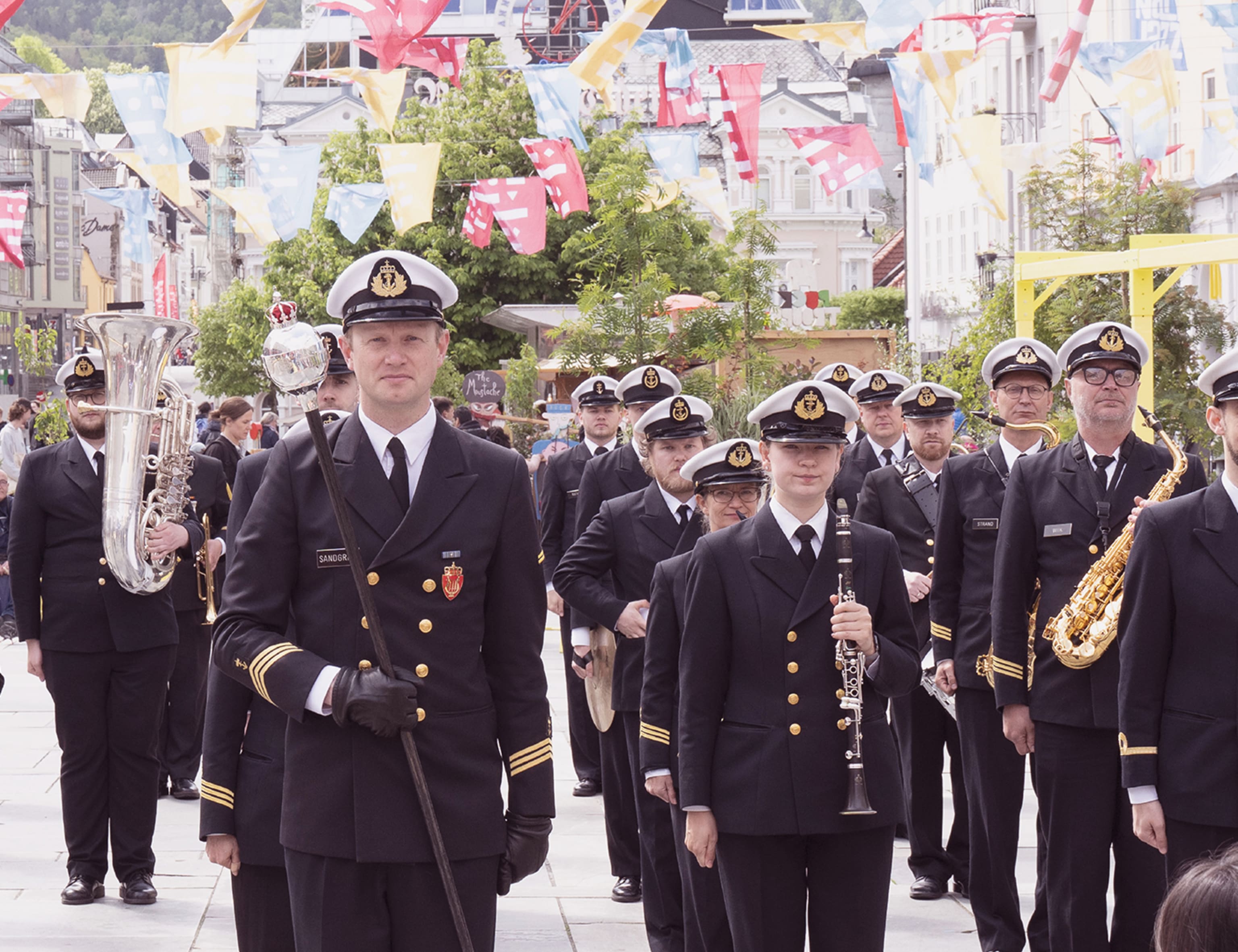 The Norwegian Naval Forces Band - Festival square