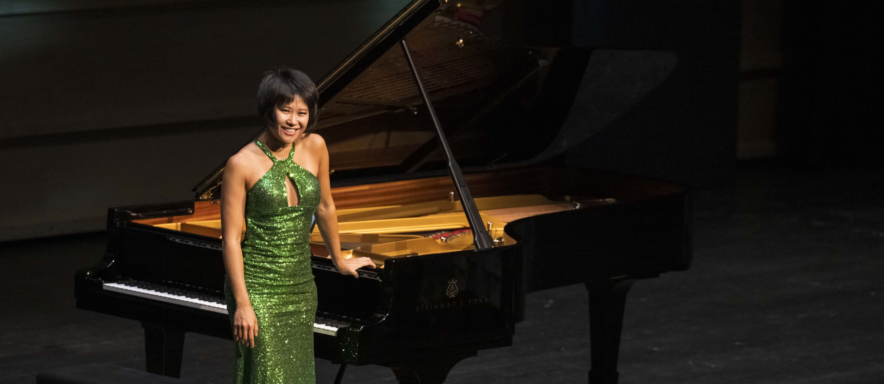Yuja Wang. Foto: Thor Brødreskift