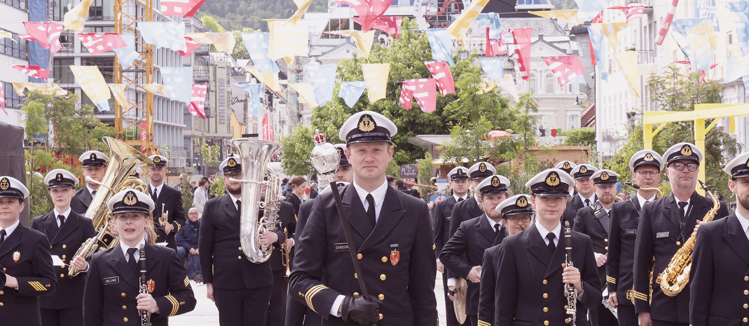 The Norwegian Naval Forces Band - Festival square