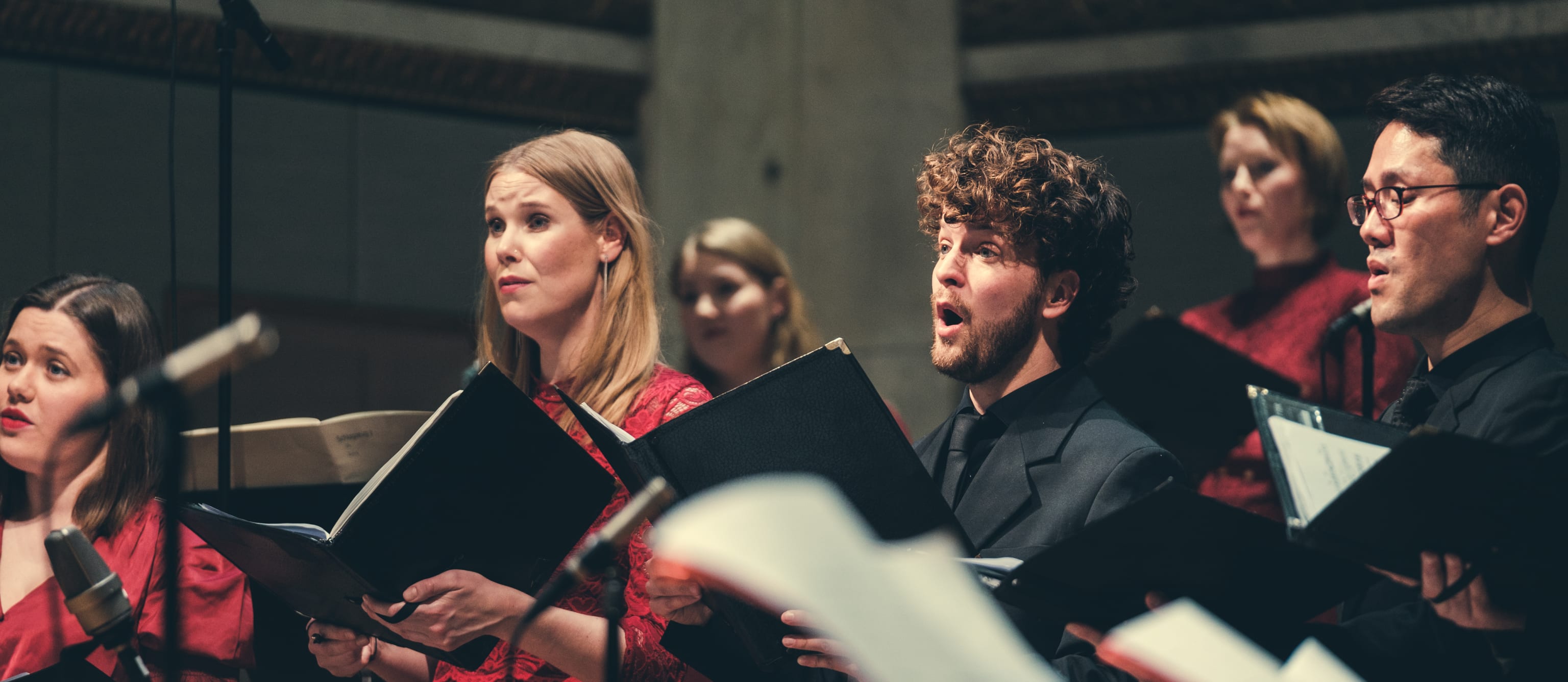 Det Norske Solistkor & Grete Pedersen. Foto: Bård Gundersen