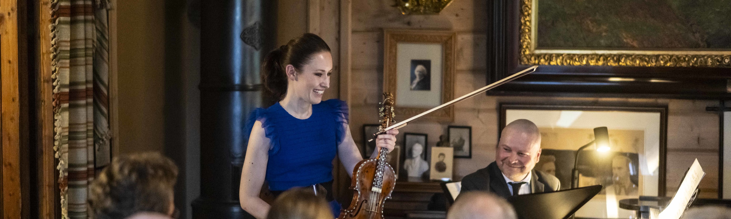 Ragnhild Hemsing & Tor Espen Aspaas. Foto: Thor Brødreskift