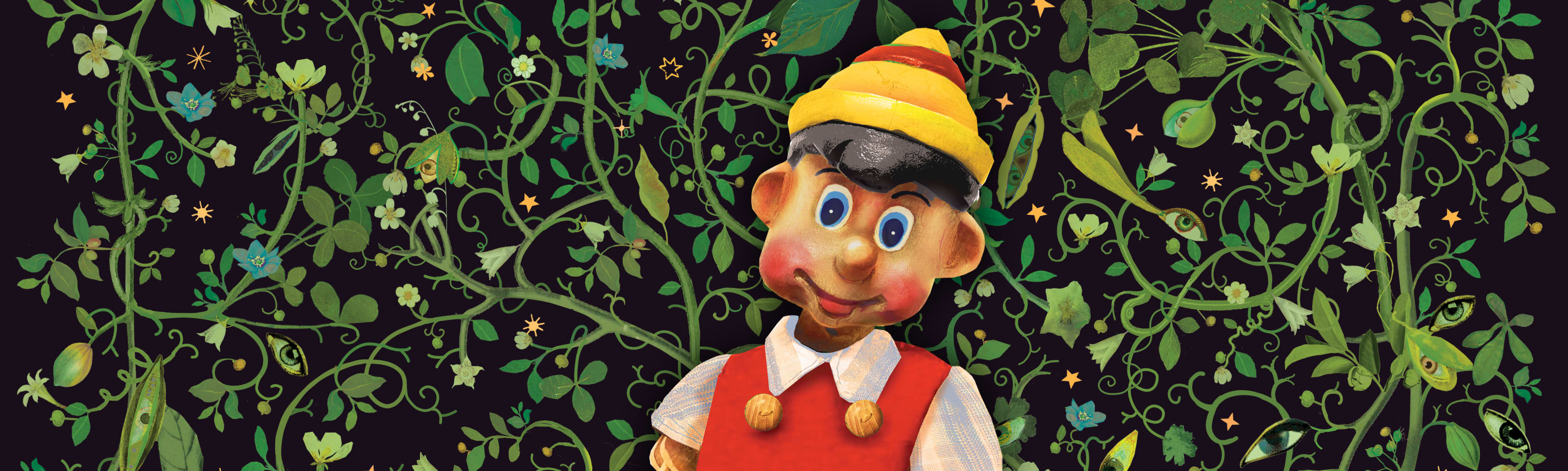 Pinocchio. Illustrasjon: Stian Hole