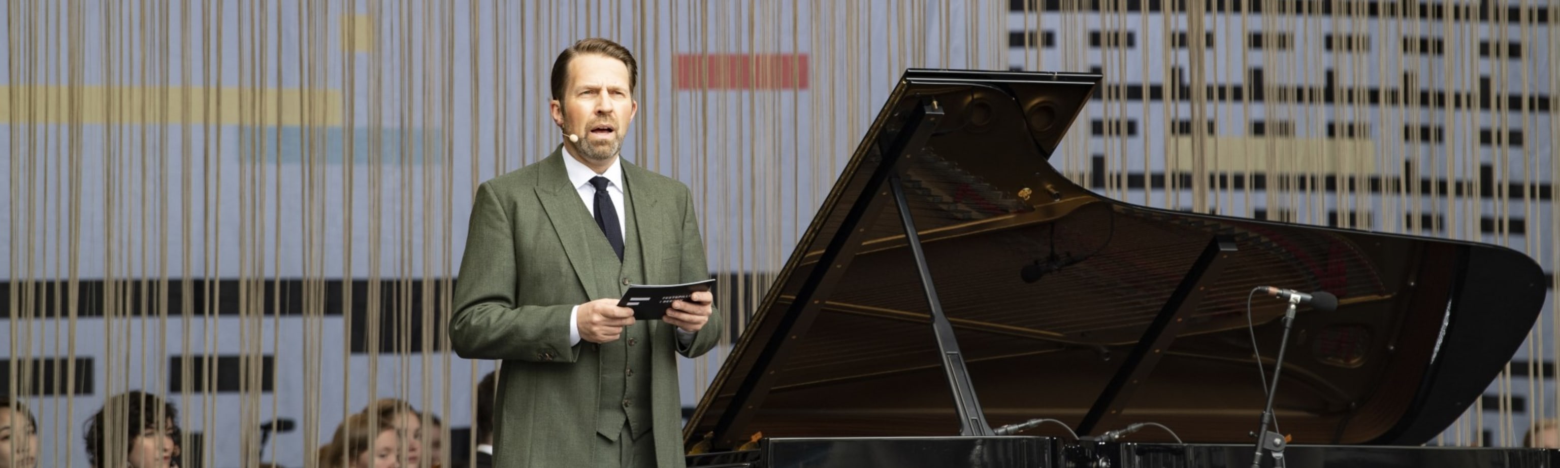 Pianist Leif Ove Andsnes Hosted The Opening Ceremony. Photo: Thor Brødreskift