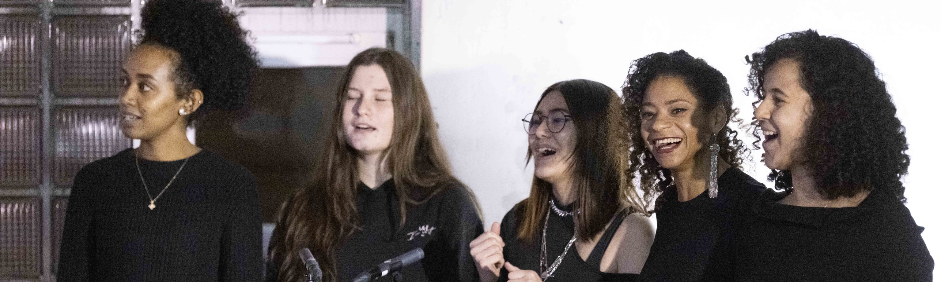 Voices Of Papillon Started In September 2021. They Invite More Women To Join The Choir. Here From Their Very First Concert At Bergen Kjøtt In November 2021. Photo: Thor Brødreskift.