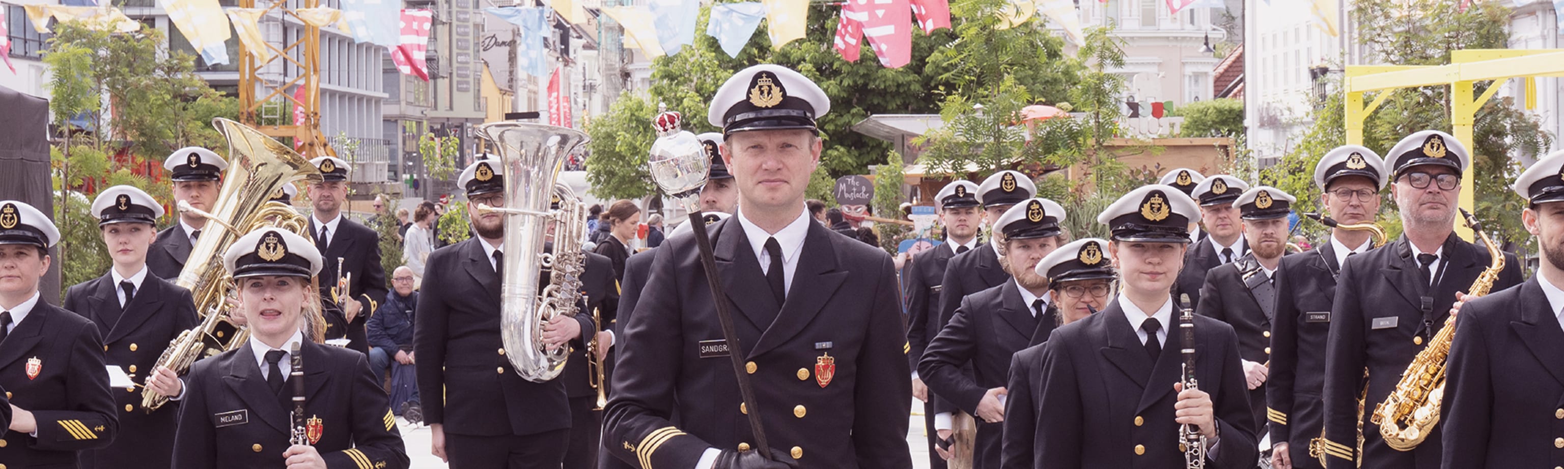 The Norwegian Naval Forces Band - Festival square