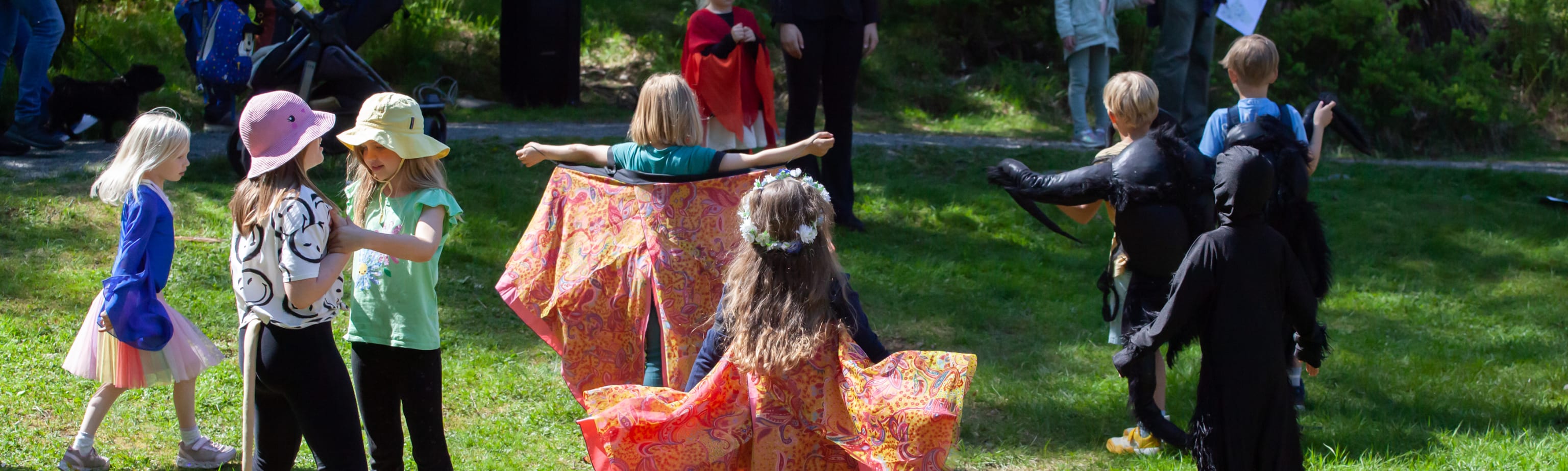 Familiedag på Siljustøl. Foto: Johanne Karlsrud