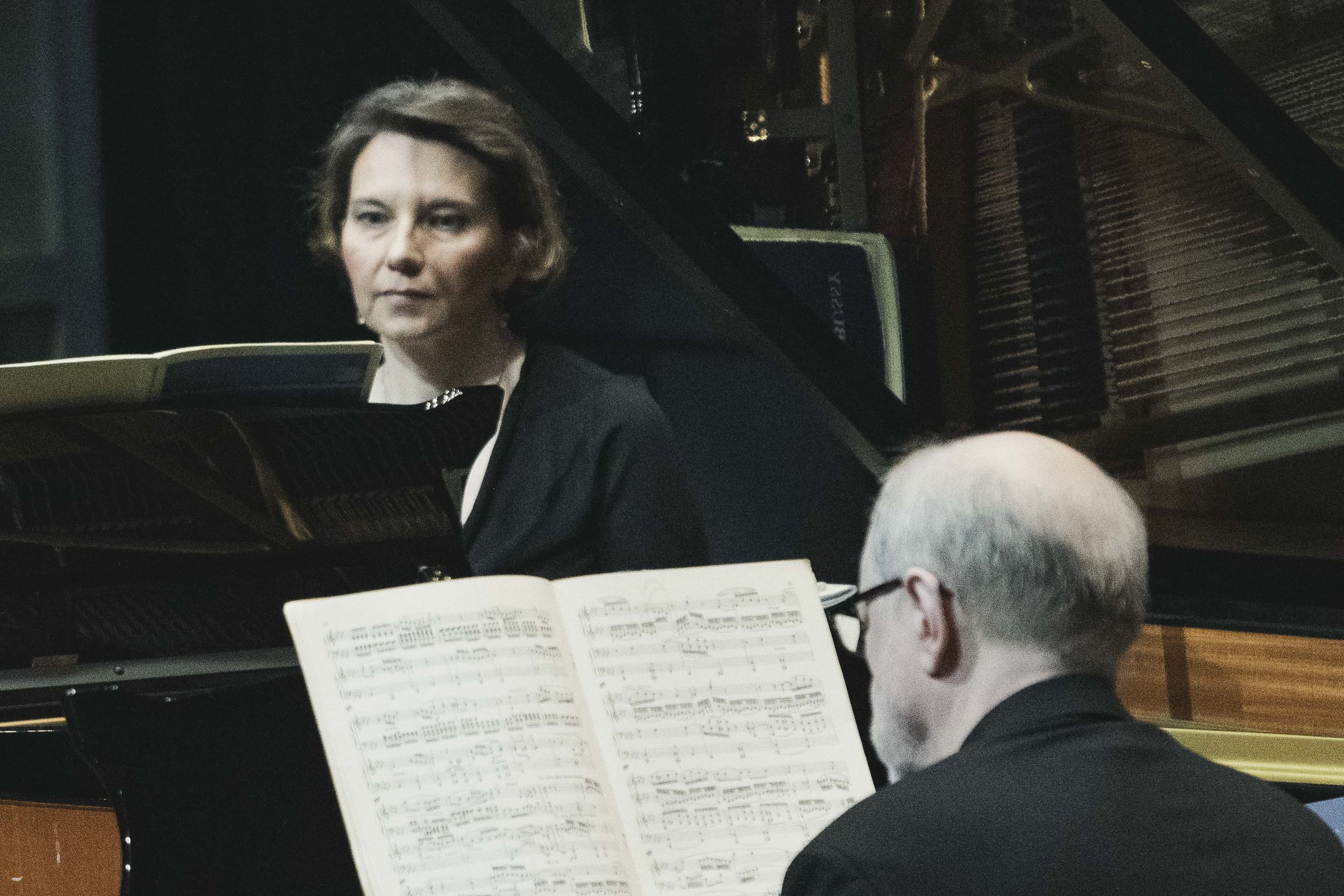 Leif Ove Andsnes & Marc-André Hamelin. Foto: Thor Brødreskift