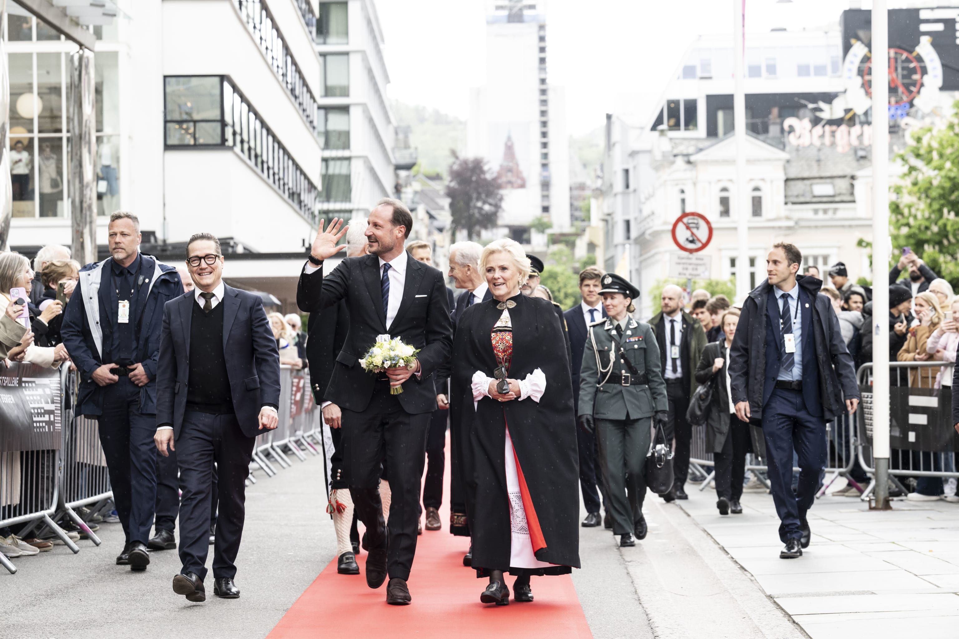 Fra Åpningsseremonien til Festspillene i Bergen 2026. Foto: Thor Brødreskift