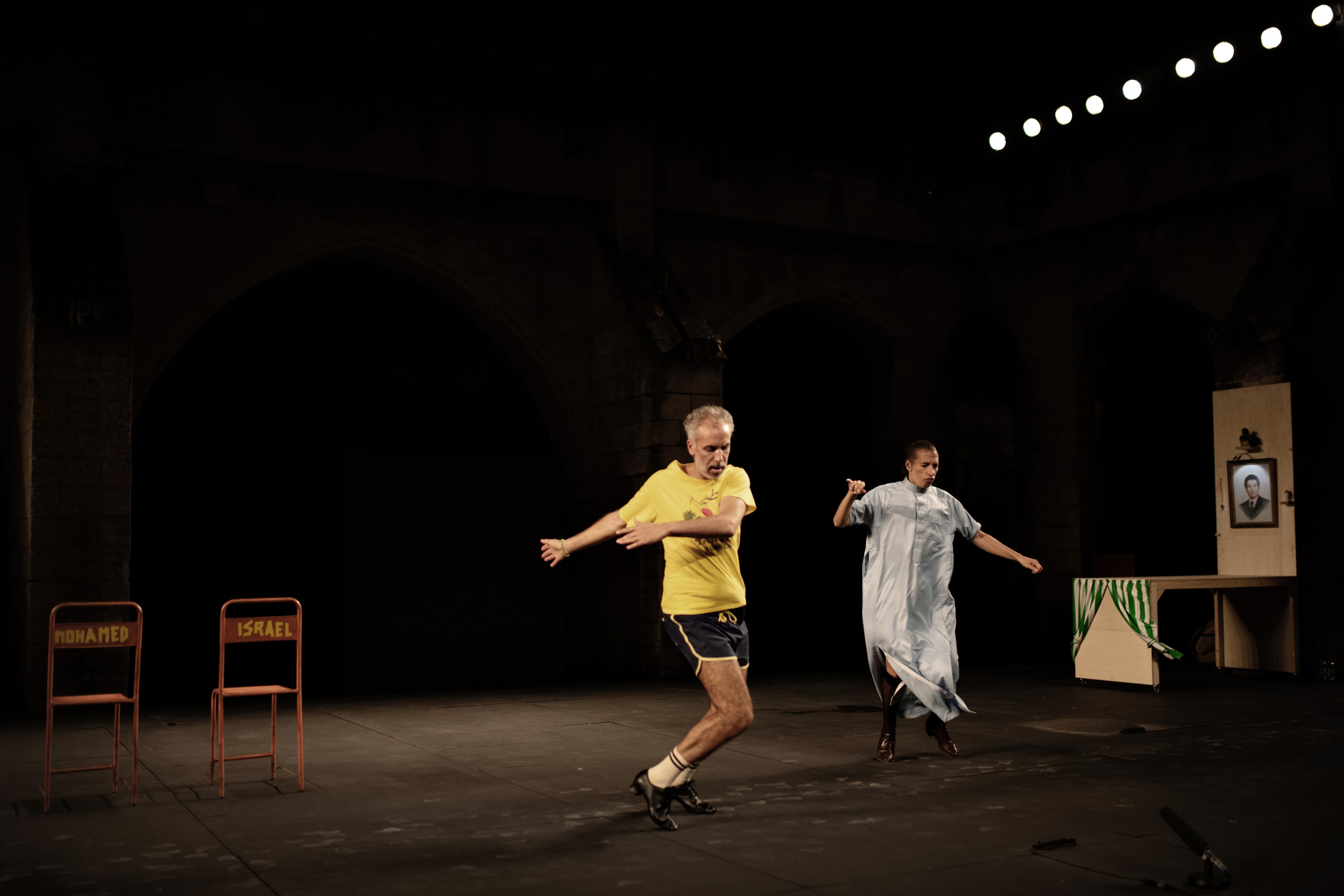 Israel & Mohamed. Foto: Yohanne Lamoulère