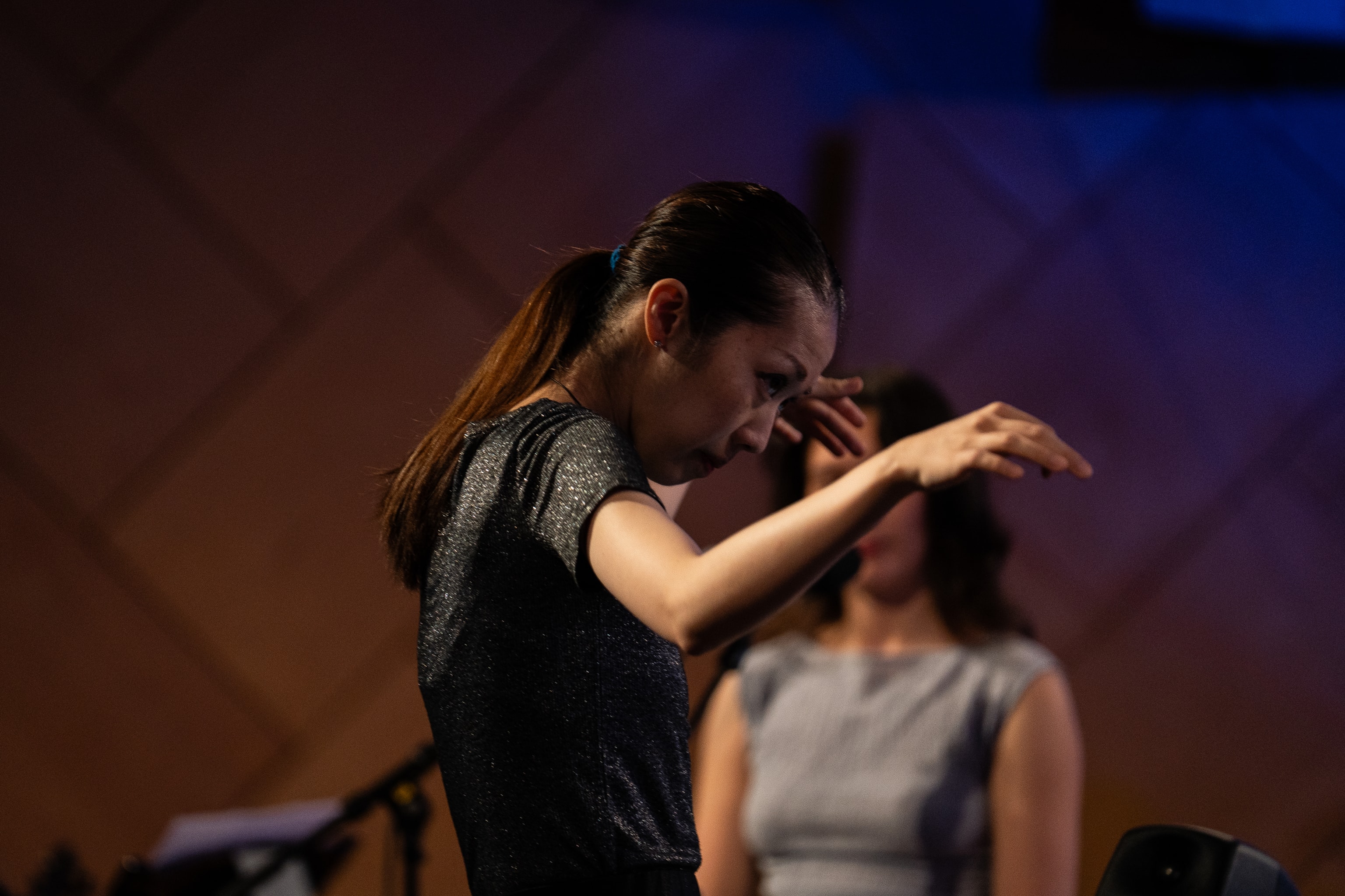 Dirigent Miho Hazama. Foto: NRK