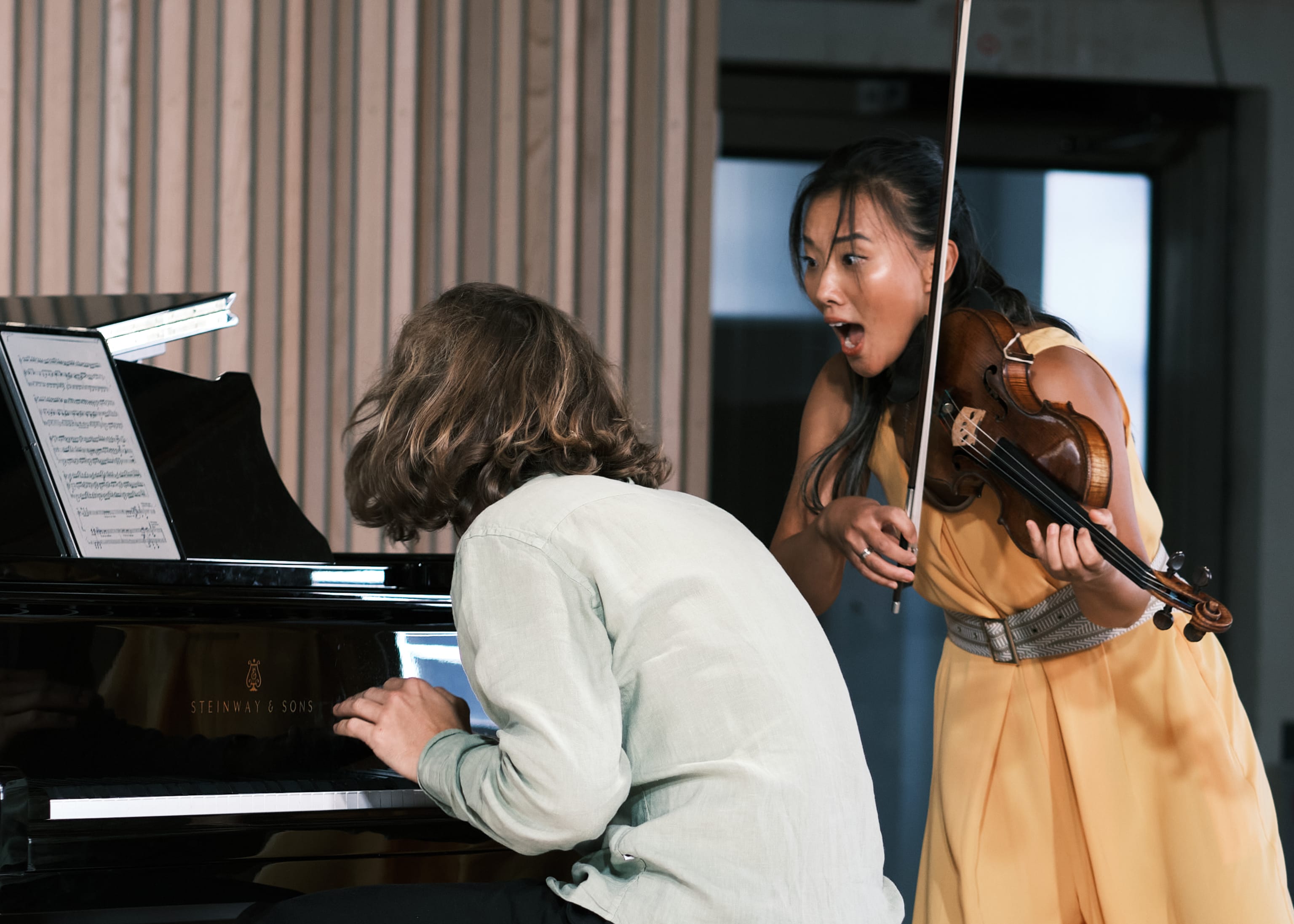 Musikalske fantasier for de minste med Catharina Chen, Sara Chen og Ole Christian Haagenrud. Foto: Oslo Kammermusikkfestival/David Dawson