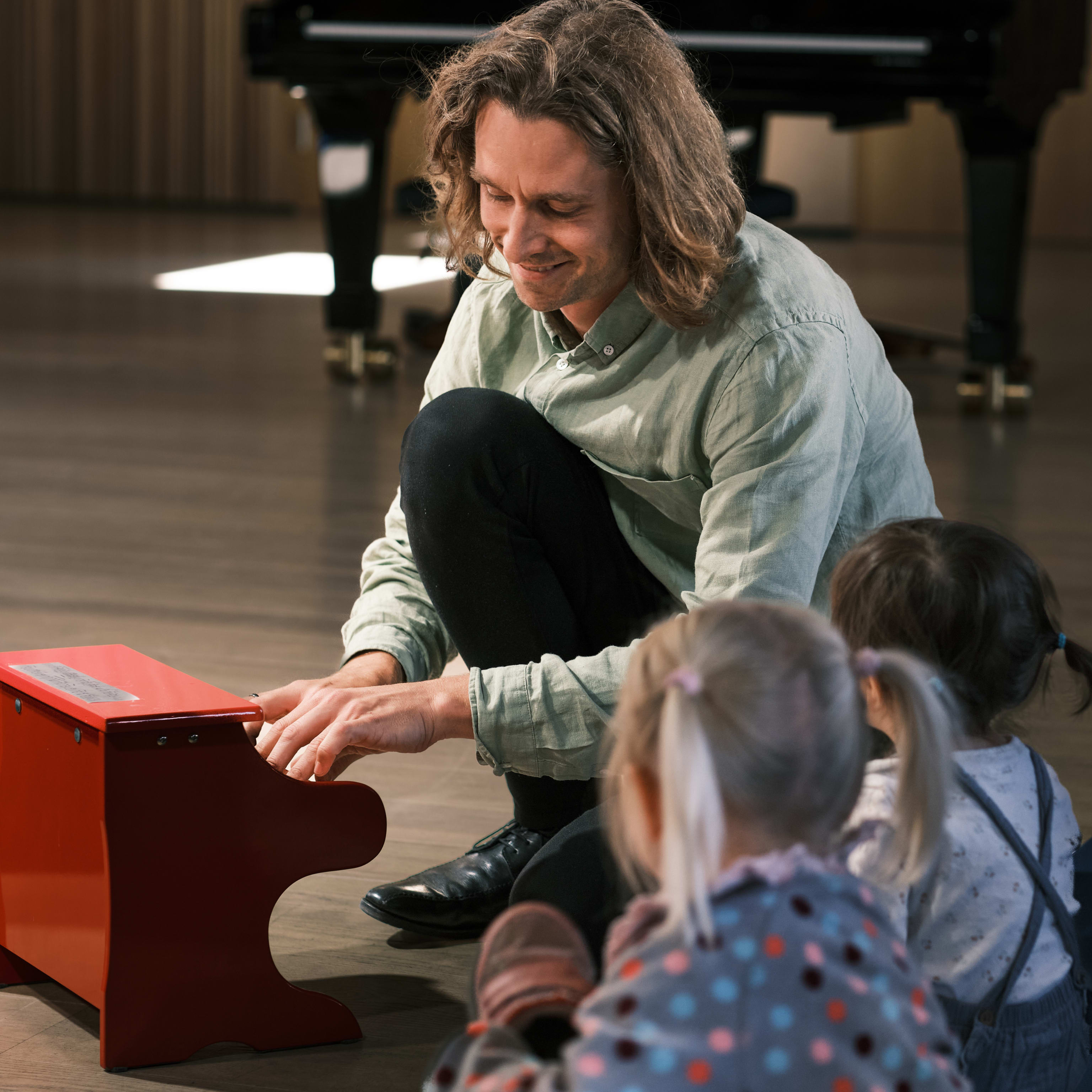 Musikalske fantasier for de minste med Catharina Chen, Sara Chen og Ole Christian Haagenrud. Foto: Oslo Kammermusikkfestival/David Dawson