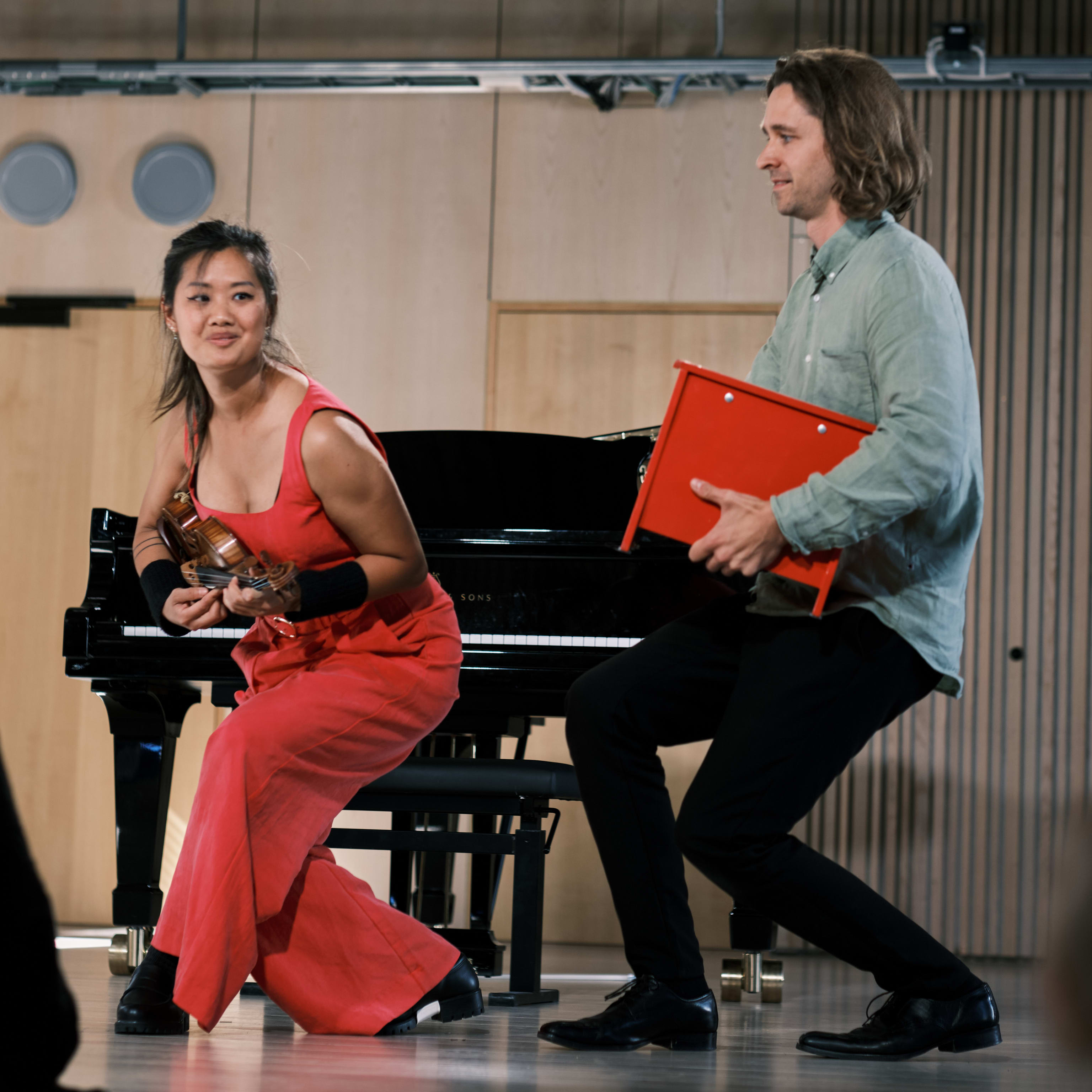 Musikalske fantasier for de minste med Catharina Chen, Sara Chen og Ole Christian Haagenrud. Foto: Oslo Kammermusikkfestival/David Dawson