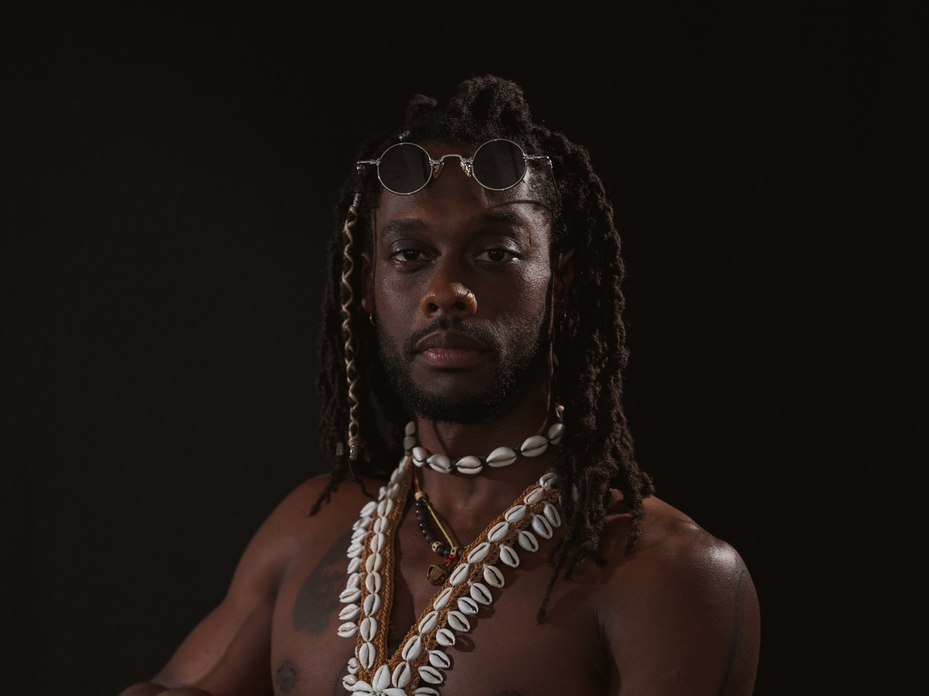 Mathieu Joseph. Danser og musiker, og mauritisk kreol.