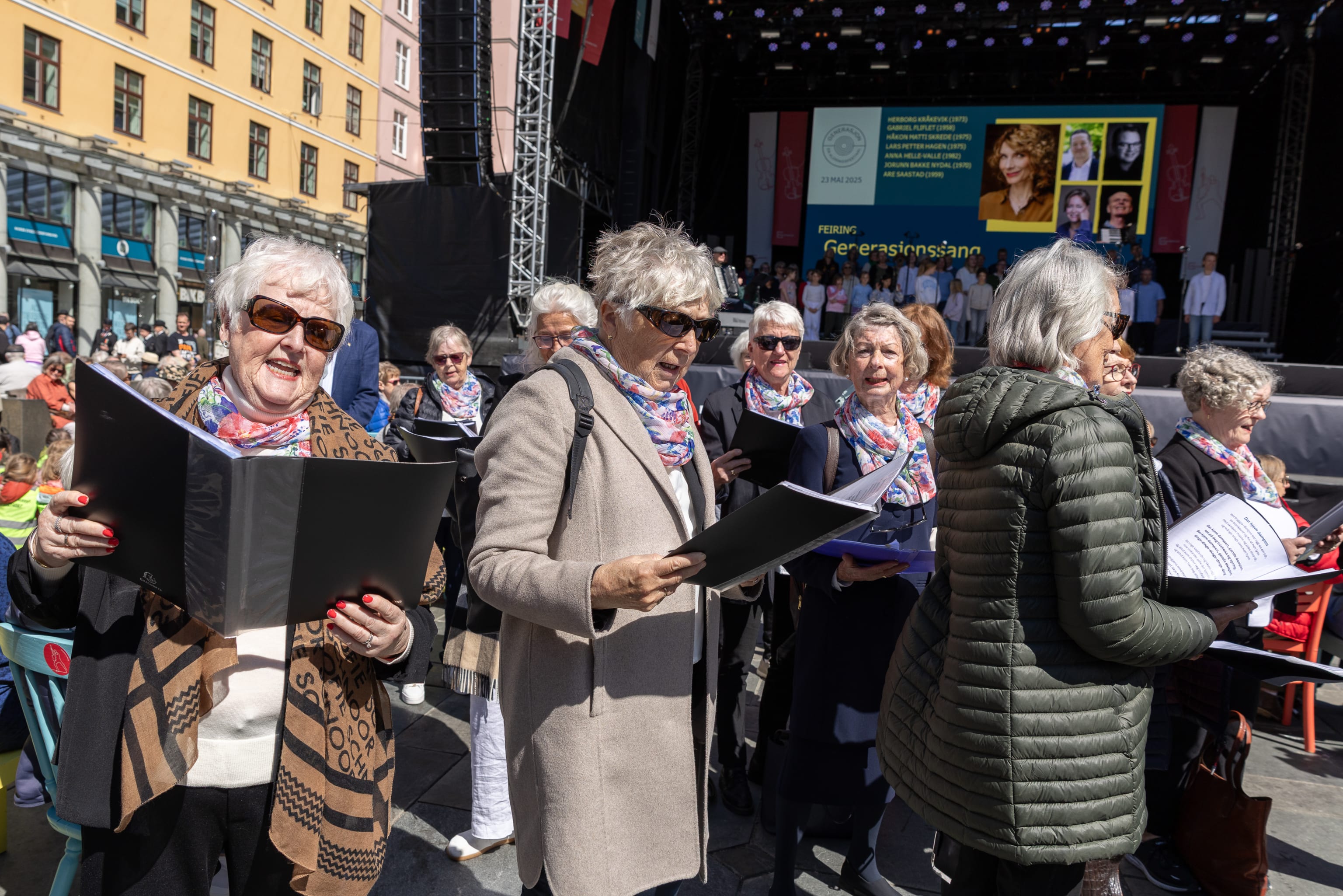 Generasjonssang. Foto: Eivind Senneset
