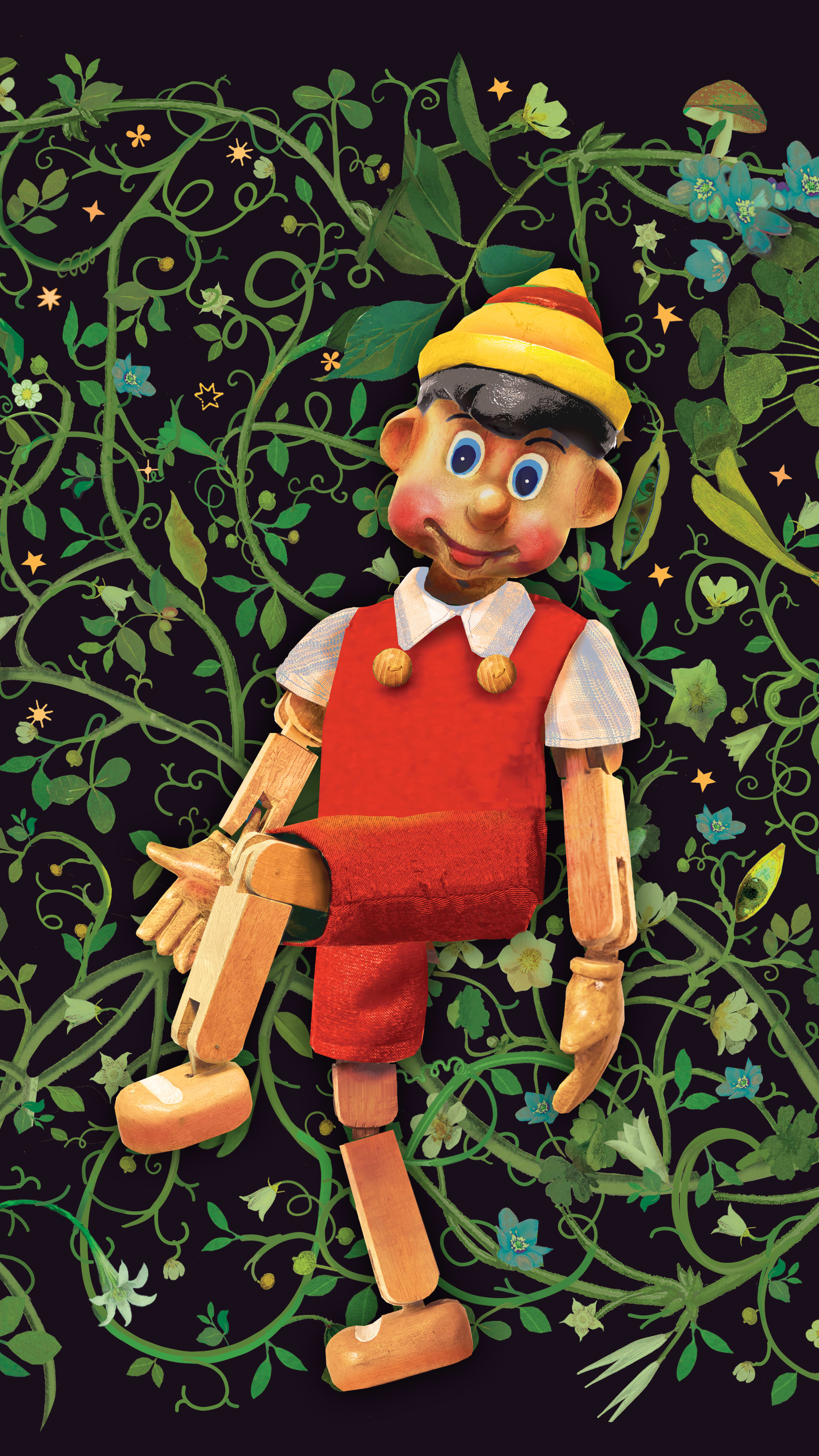 Pinocchio. Illustrasjon: Stian Hole