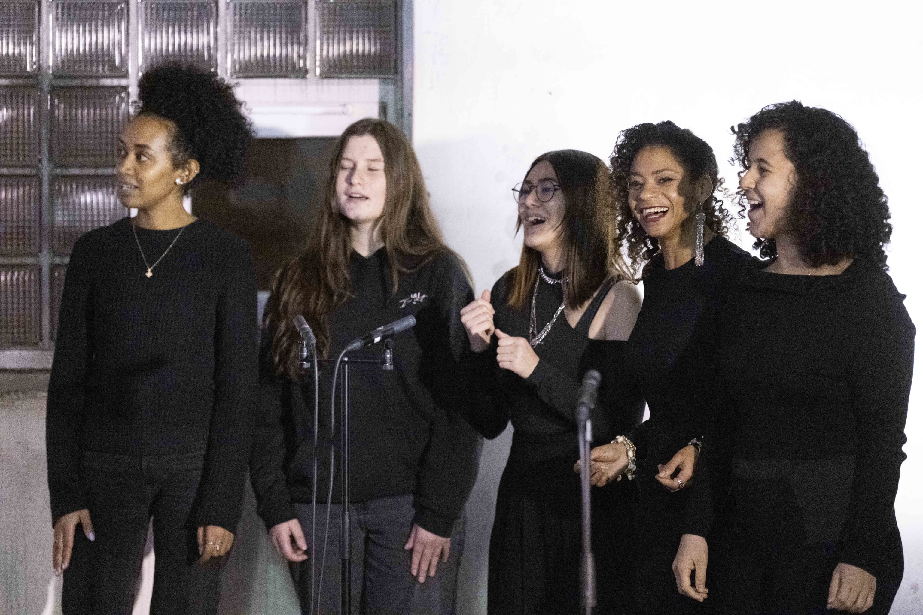 Voices Of Papillon Started In September 2021. They Invite More Women To Join The Choir. Here From Their Very First Concert At Bergen Kjøtt In November 2021. Photo: Thor Brødreskift.