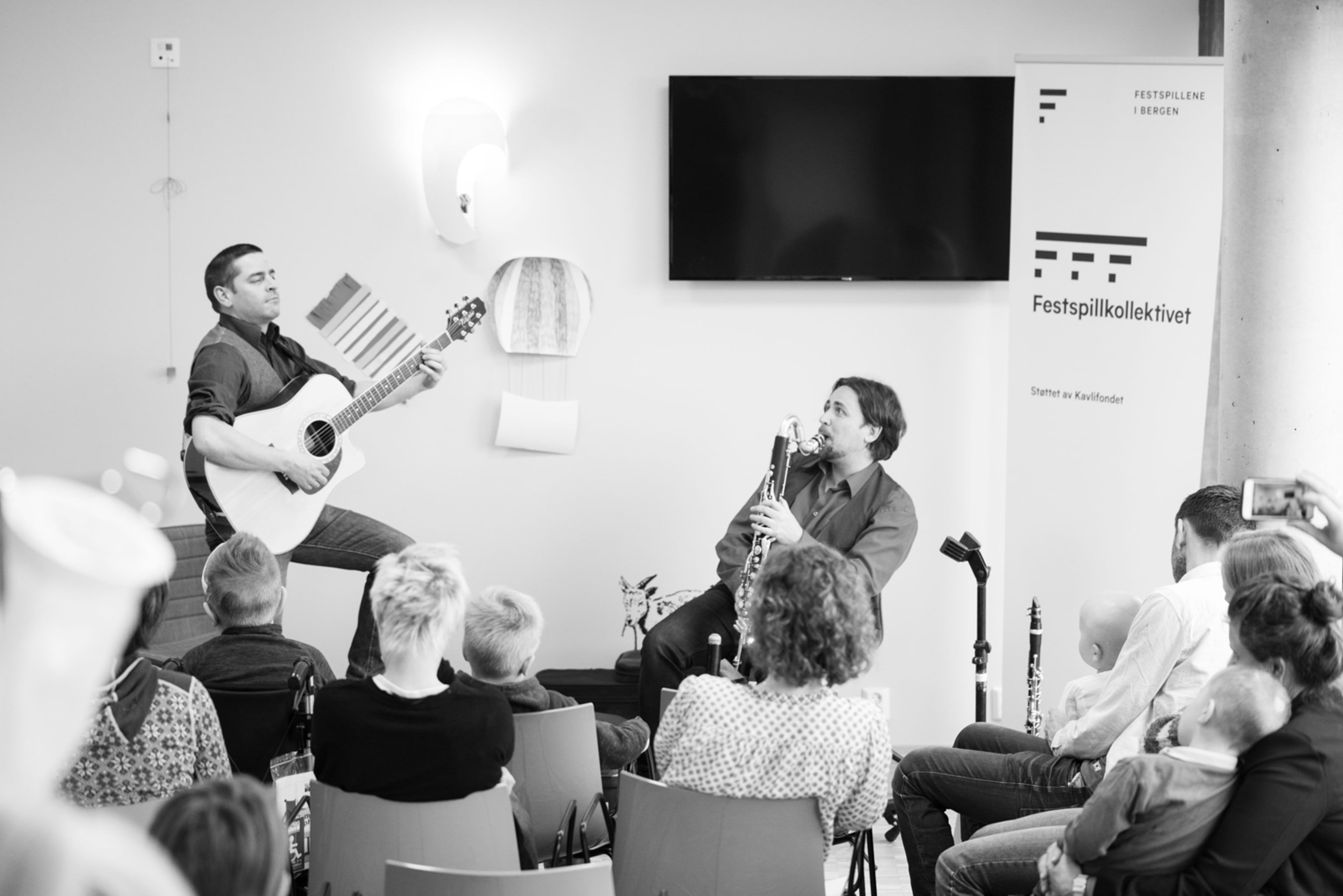 Konsert Med Pepe & Speedy På Barneklinikken På Haukeland. Foto: Thor Brødreskift, 2019