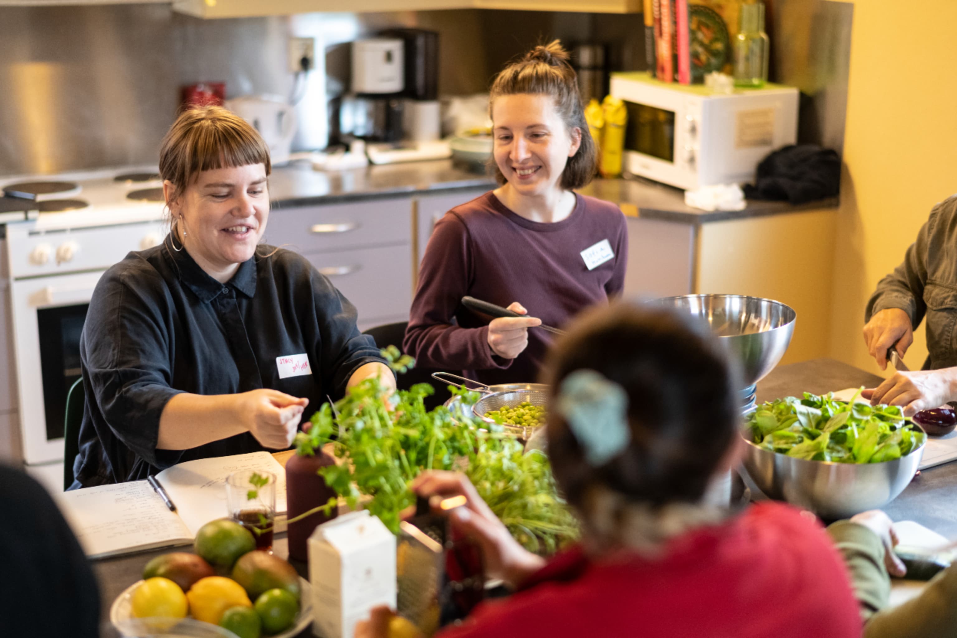 Kitchen Garden Workshop With Stacy Brafield In The Women's Ward Of Bergen Prison.  Photo: Thor Brødreskift.