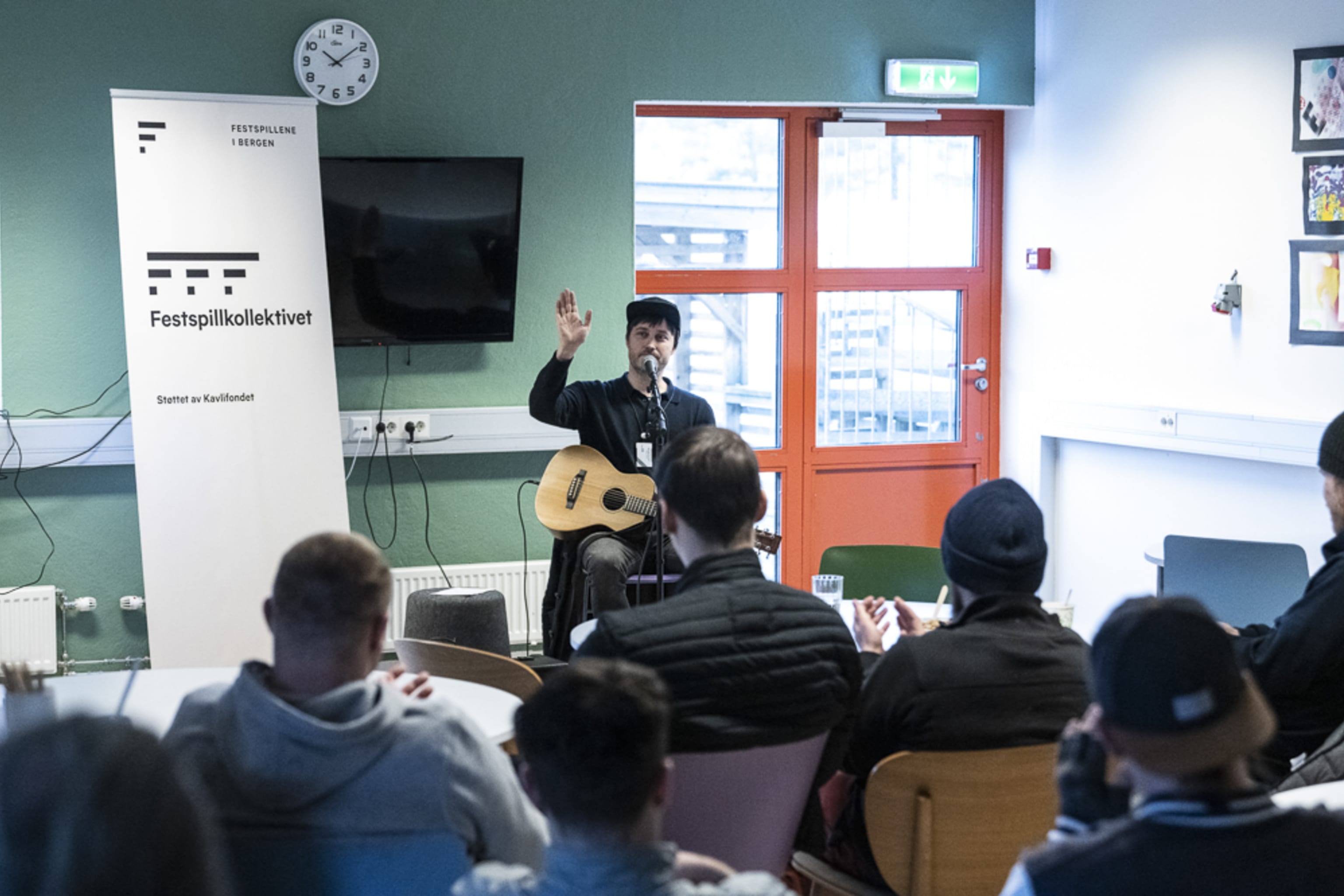 Bjørn Tomren Delighted Inmates In Bergen Prison With Two Concerts In The Spring Of 2022. Photo: Thor Brødreskift.