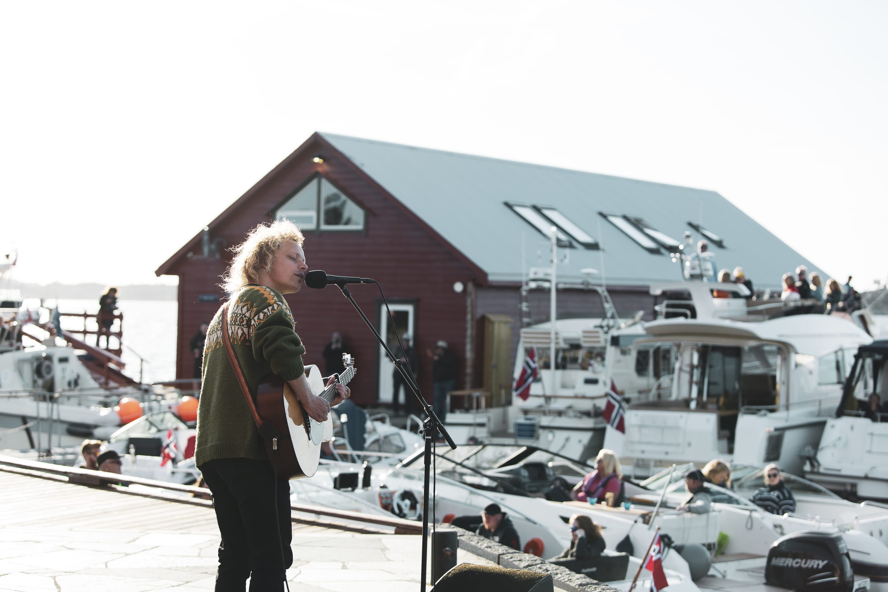 Moddi Sail-In-Konsert I Skjerjehamn Foto: Gøril Sætre