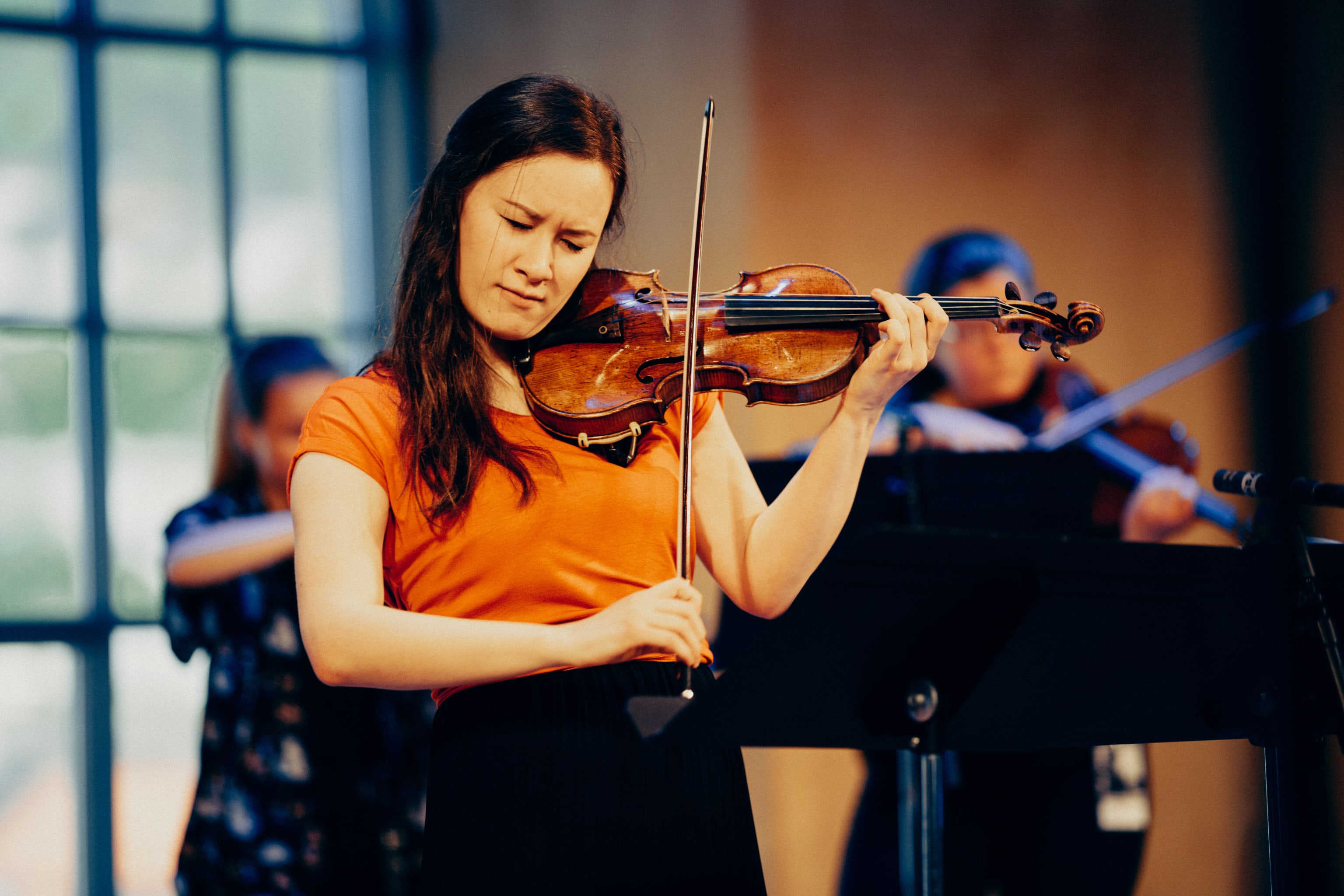 Camerata Bergen. Sonoko Miriam Welde. Foto: Magnus Skrede