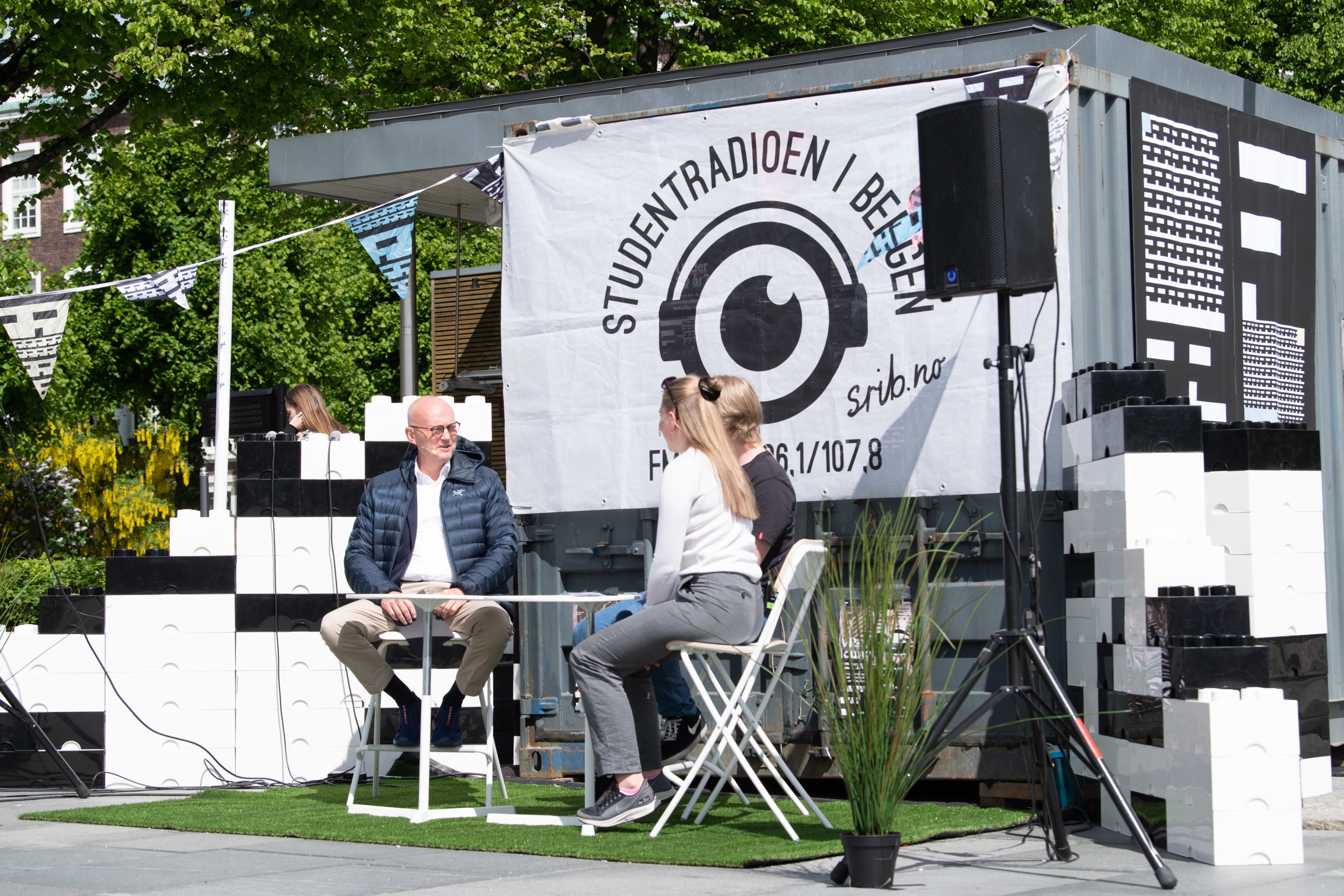 Studentradioen I Bergen. Foto: Thor Brødreskift.