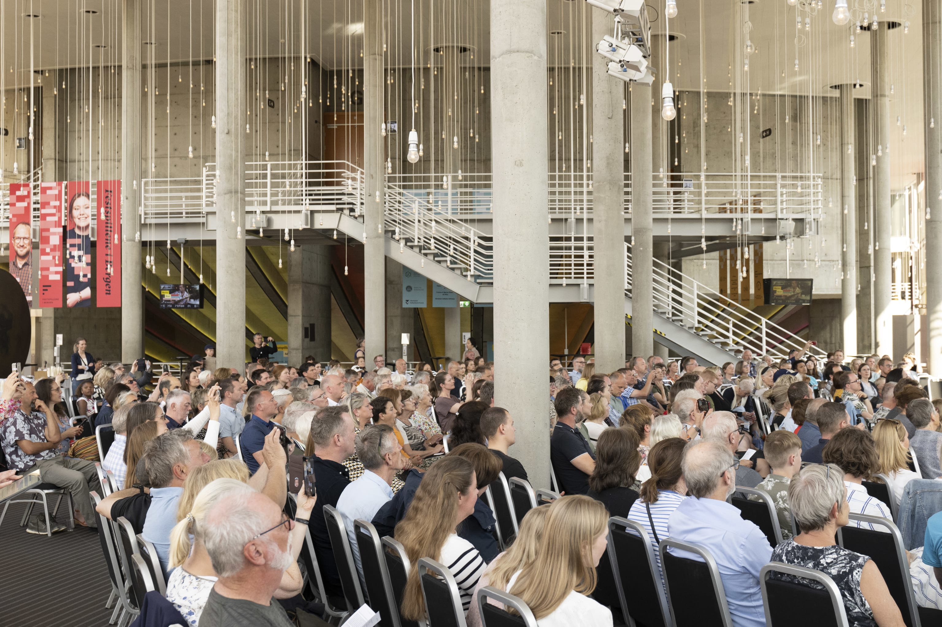 Bergen Barnekorfestival Avslutningskonsert. Foto: Thor Brødreskift