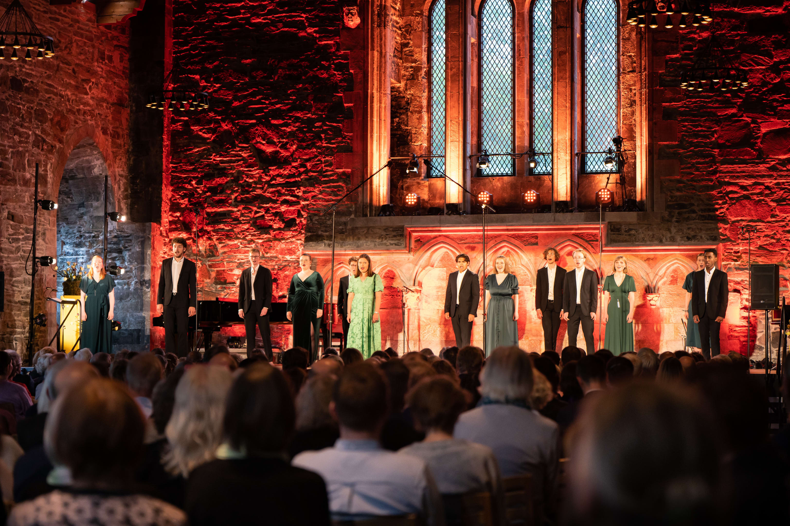 Solistkoret Ung I Lise Davidsens Musikalske Univers. Foto: Synne Sofi Bårdsdatter Bønes