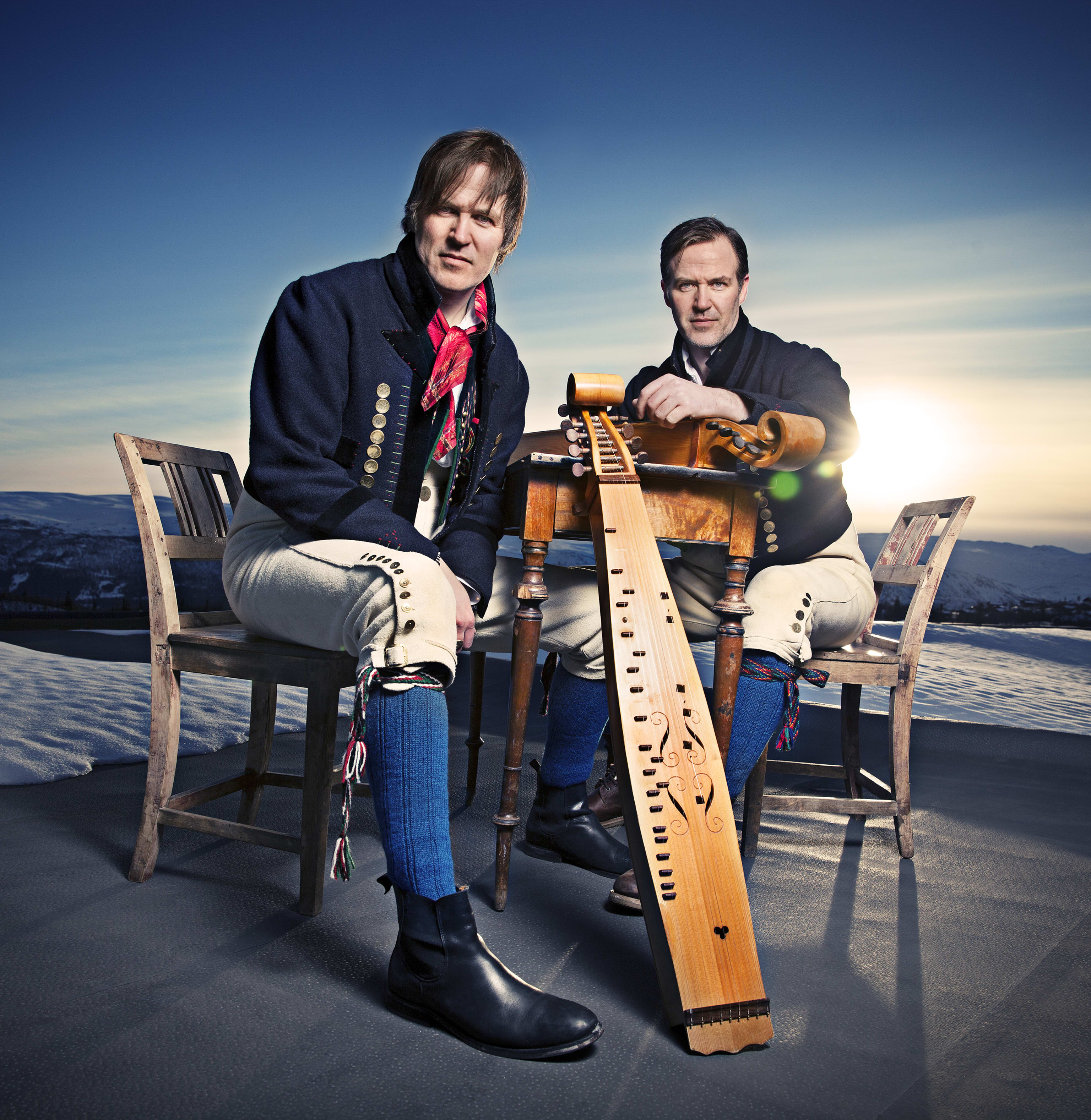 Knut Og Ole Aastad Bråten. Foto: Ingvil Skeie Ljones