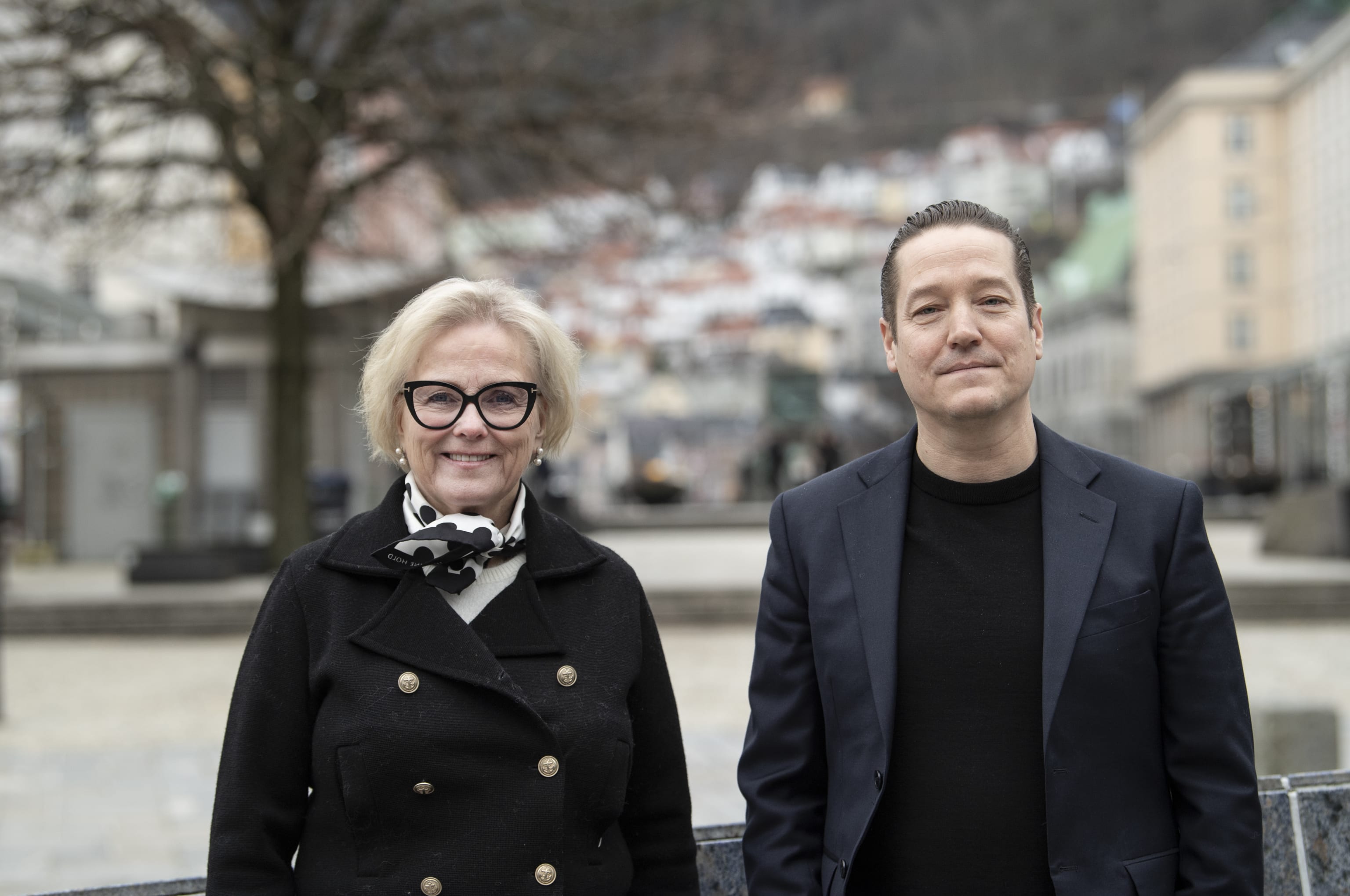 Thorhild Widvey Og Lars Petter Hagen. Foto: Thor Brødreskift