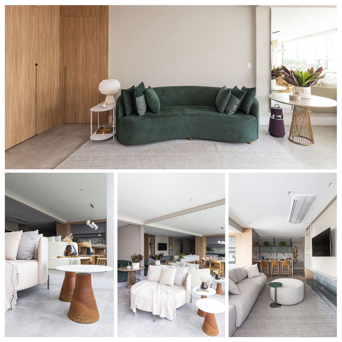 Apartamento com design inspirado de Daniela Funari / Fotografia Mariana Camargo