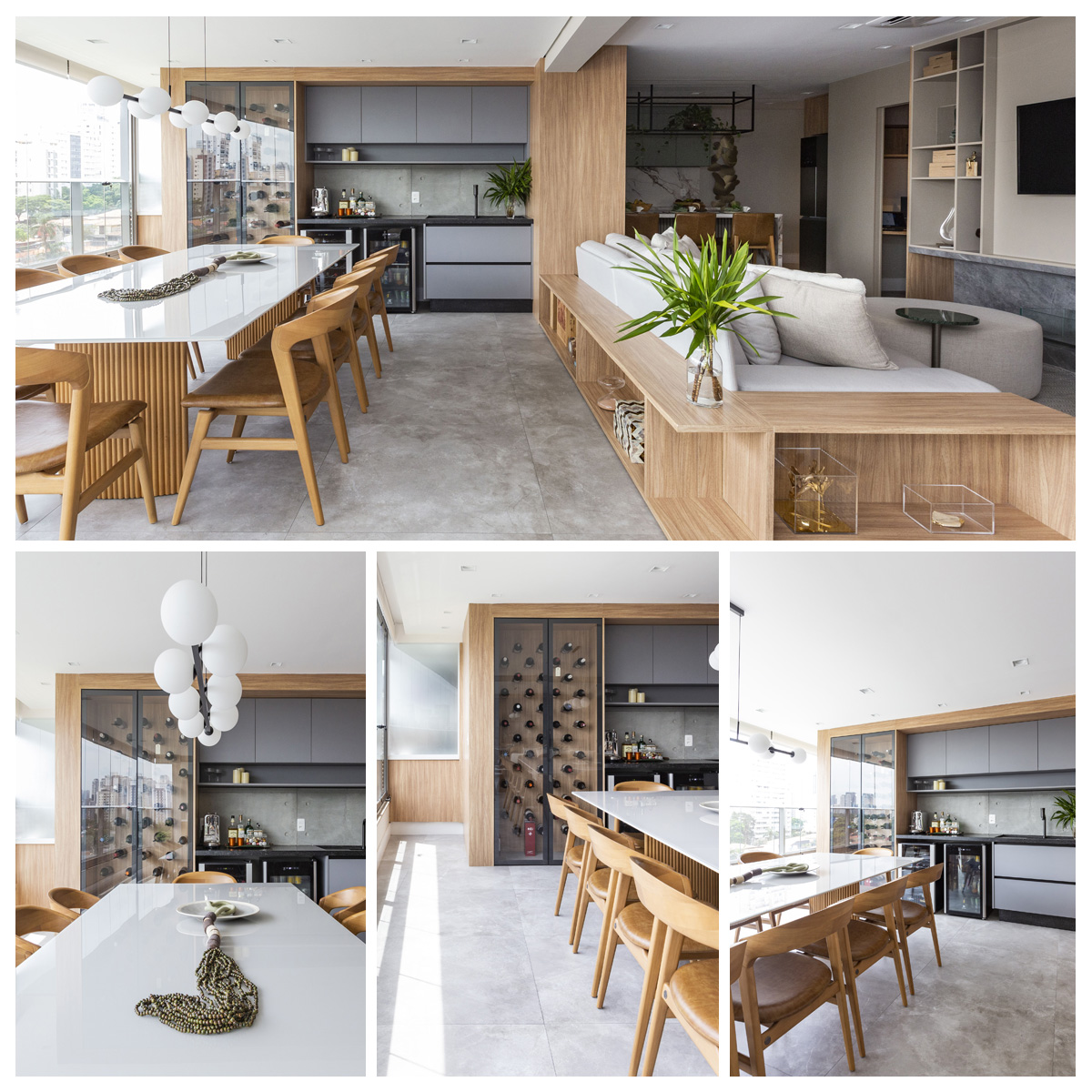 Apartamento com design inspirado de Daniela Funari / Fotografia Mariana Camargo