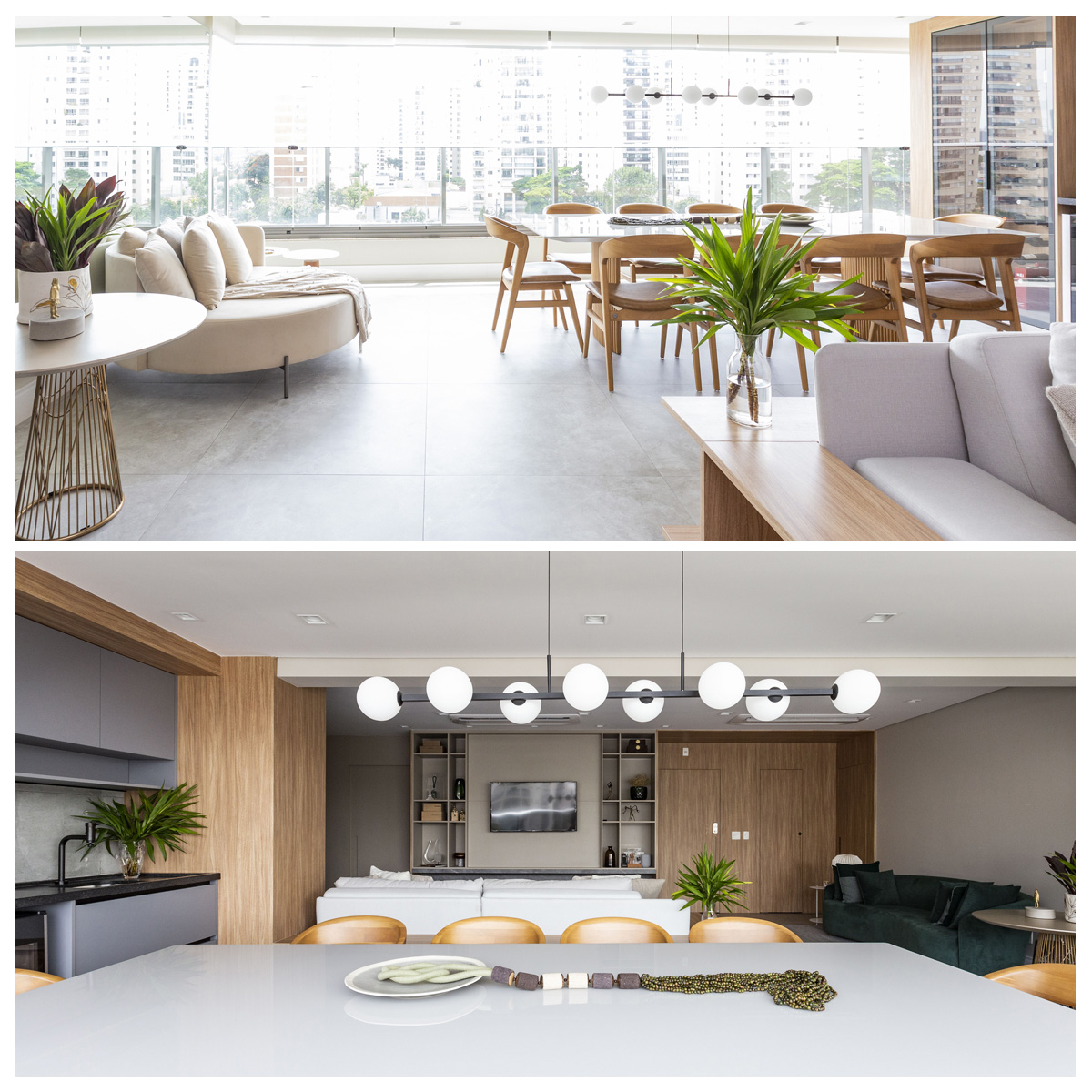 Apartamento com design inspirado de Daniela Funari / Fotografia Mariana Camargo