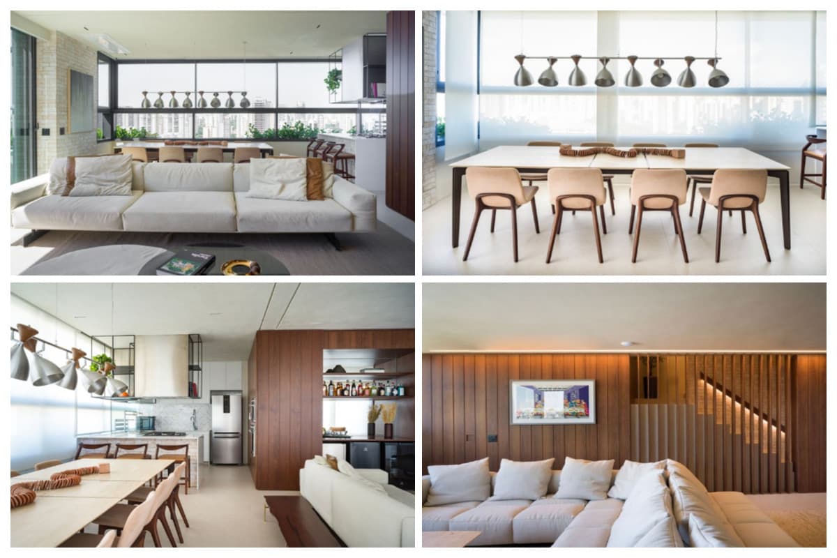 Projeto de cobertura duplex em São Paulo / Fotografia Romullo Fialdini