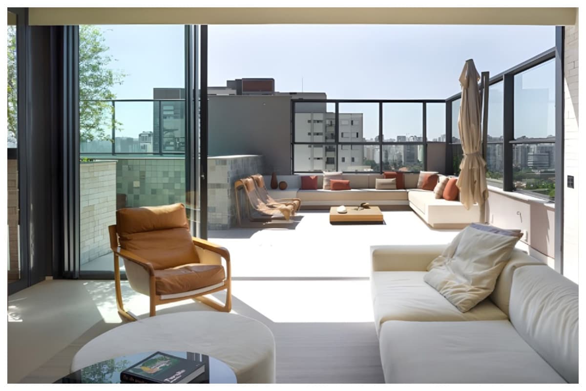 Continuidade Material e Flexibilidade em Cobertura Duplex