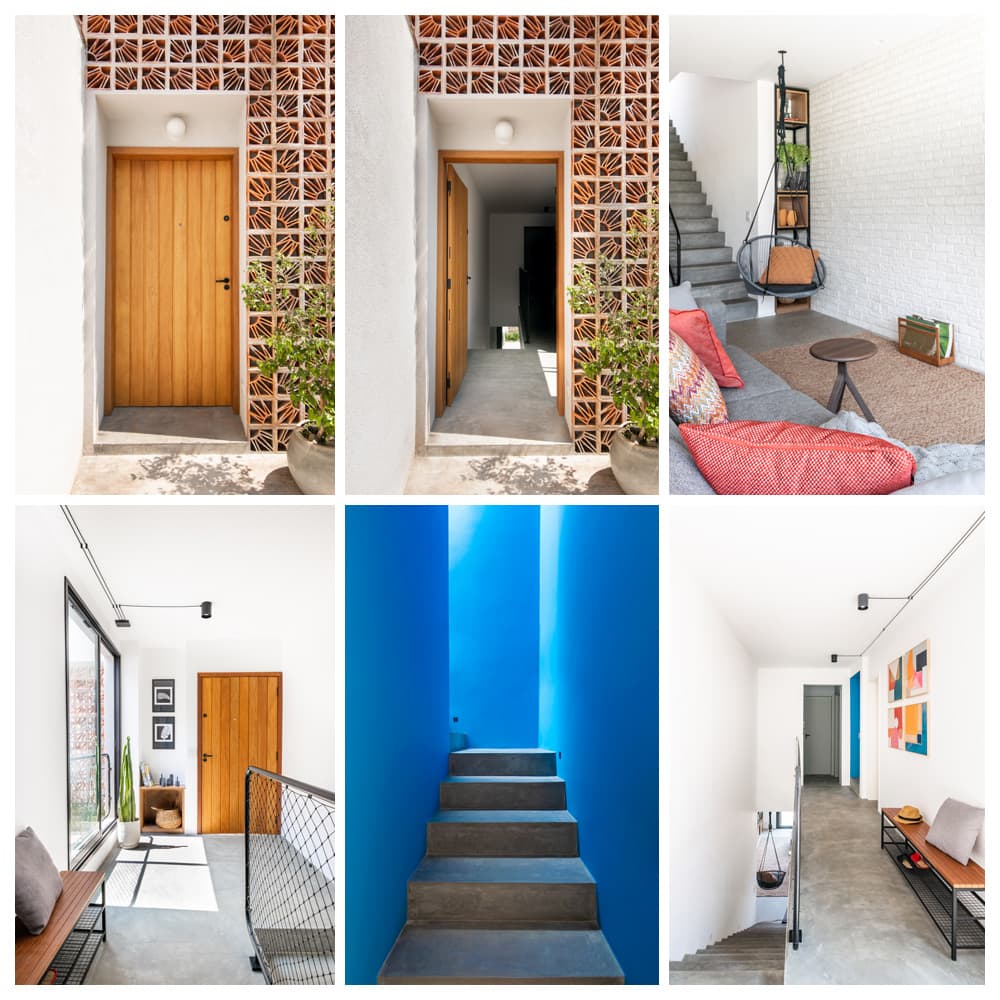 Arquitetura em terreno com desnível / Fotografia Juliana Deeke
