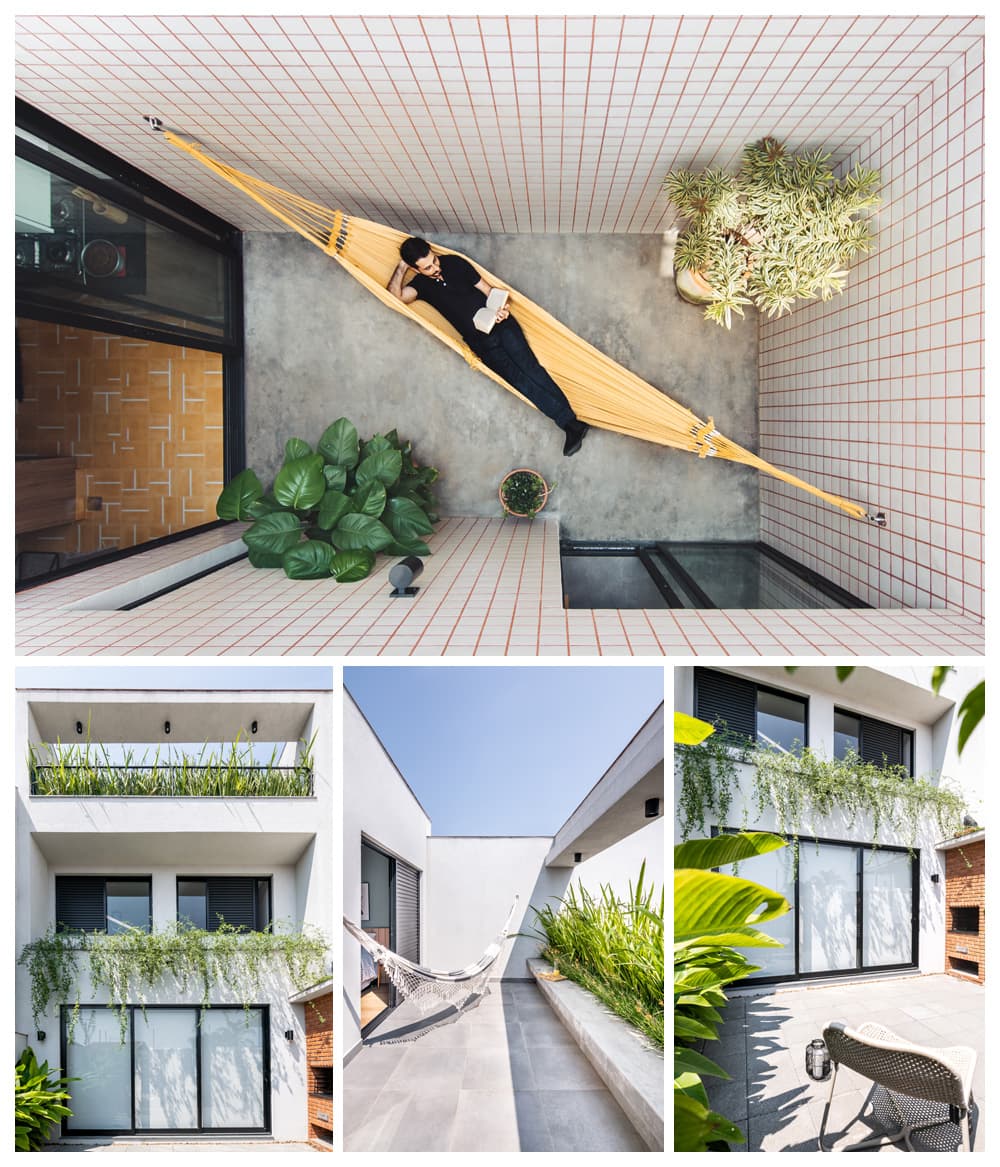Arquitetura em terreno com desnível / Fotografia Juliana Deeke