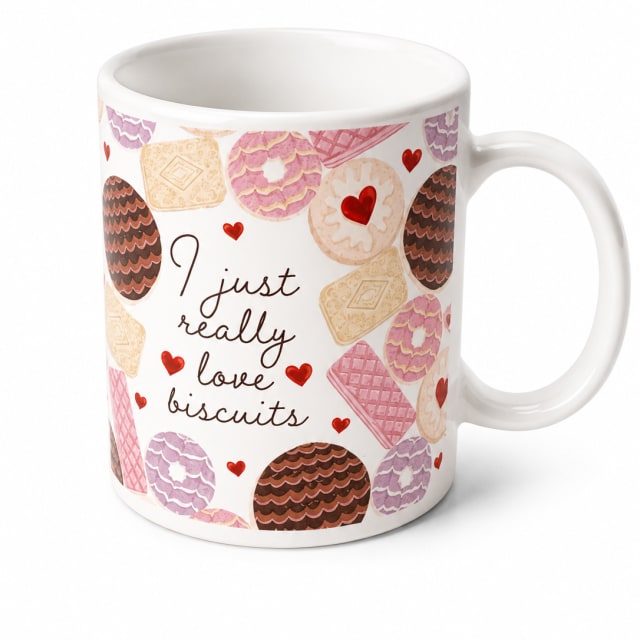 I Just Really Love Biscuits Mug