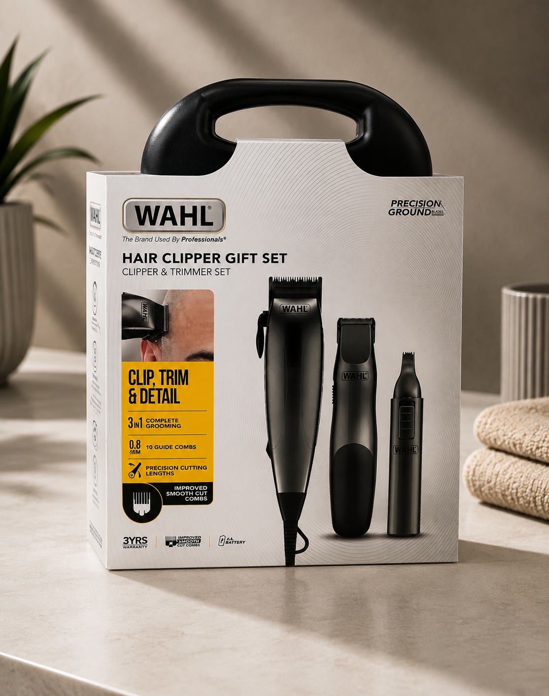 Wahl 3-in-1 Hair Clipper & Trimmer Gift Set