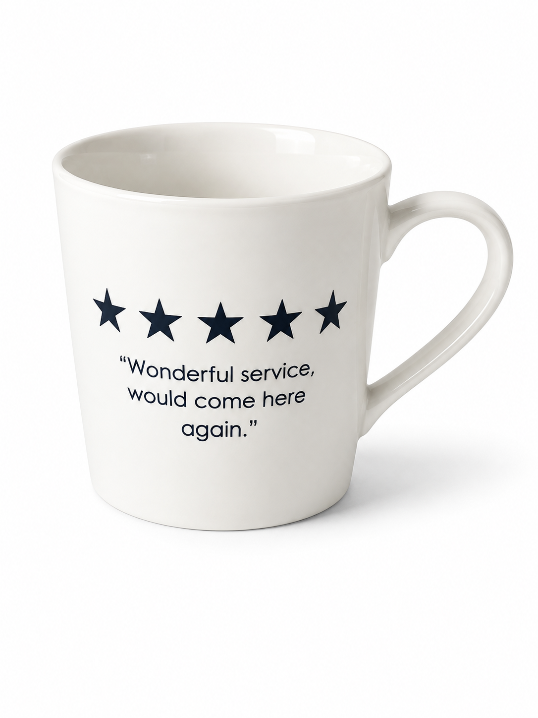 5-Star Customer Review Mug