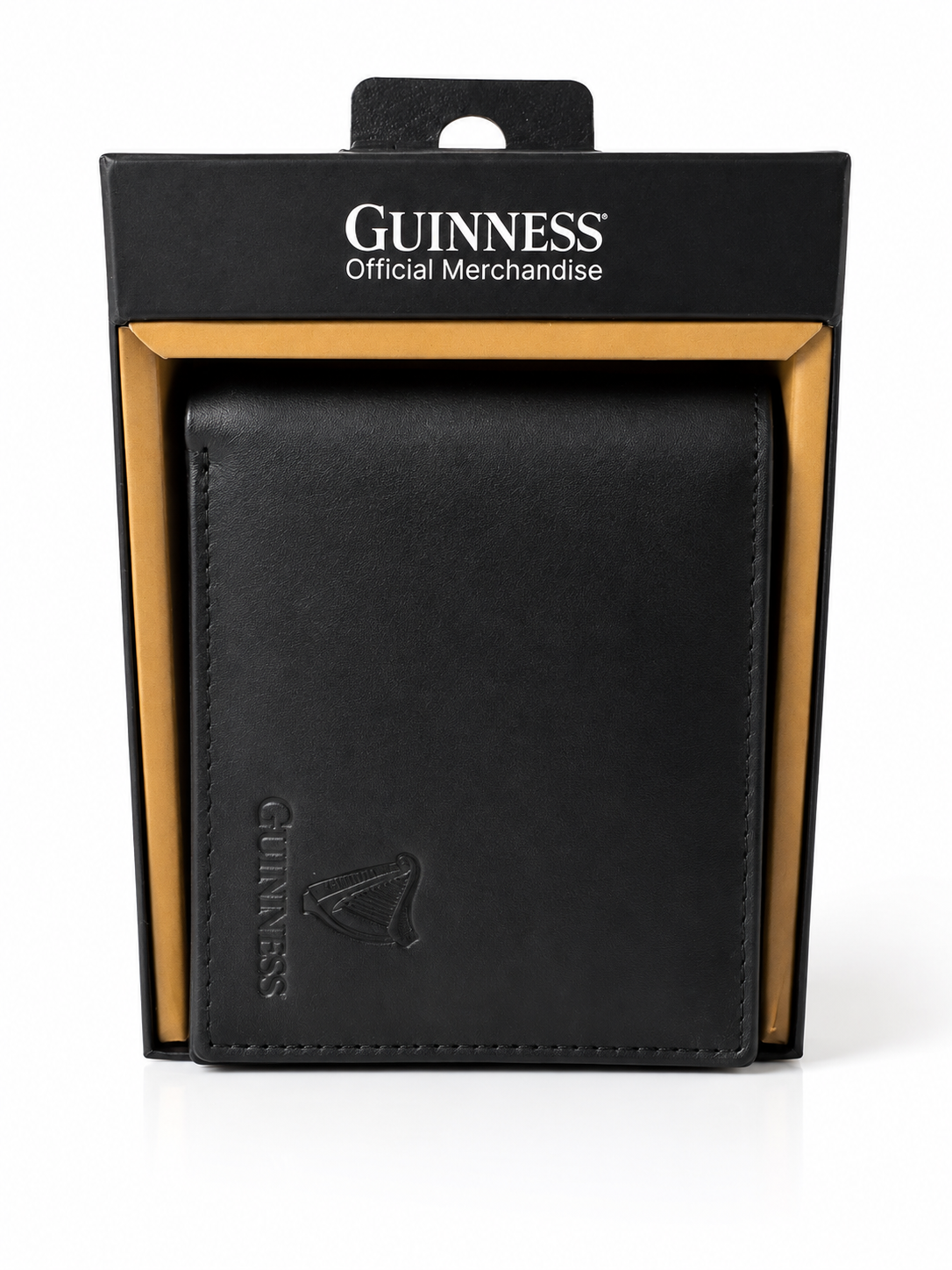 Guinness Black Leather Wallet
