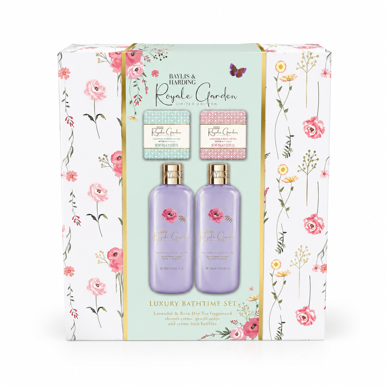 Baylis & Harding Royale Garden Luxury Bathtime Set