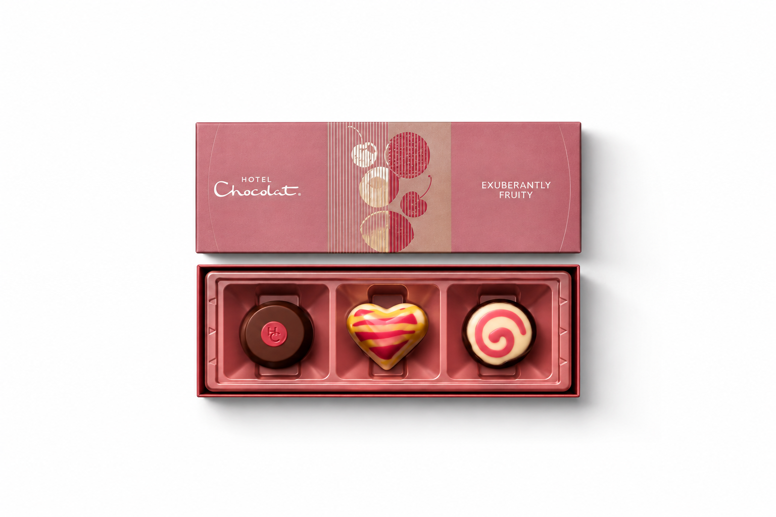 Exuberantly Fruity Chocolate Box