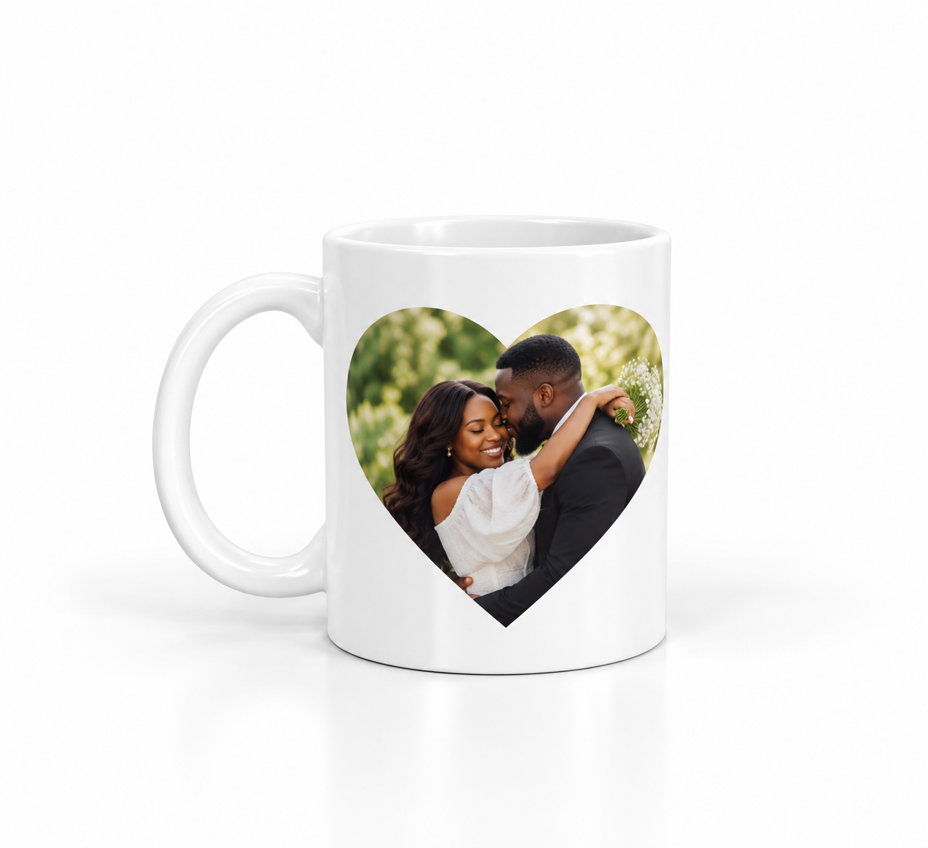 Love Heart Photo Mug