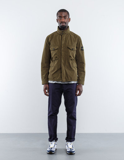 Very Goods Stone Island 681541851 V0054 David Tela Light TC Army Jacket Nitty Gritty Store